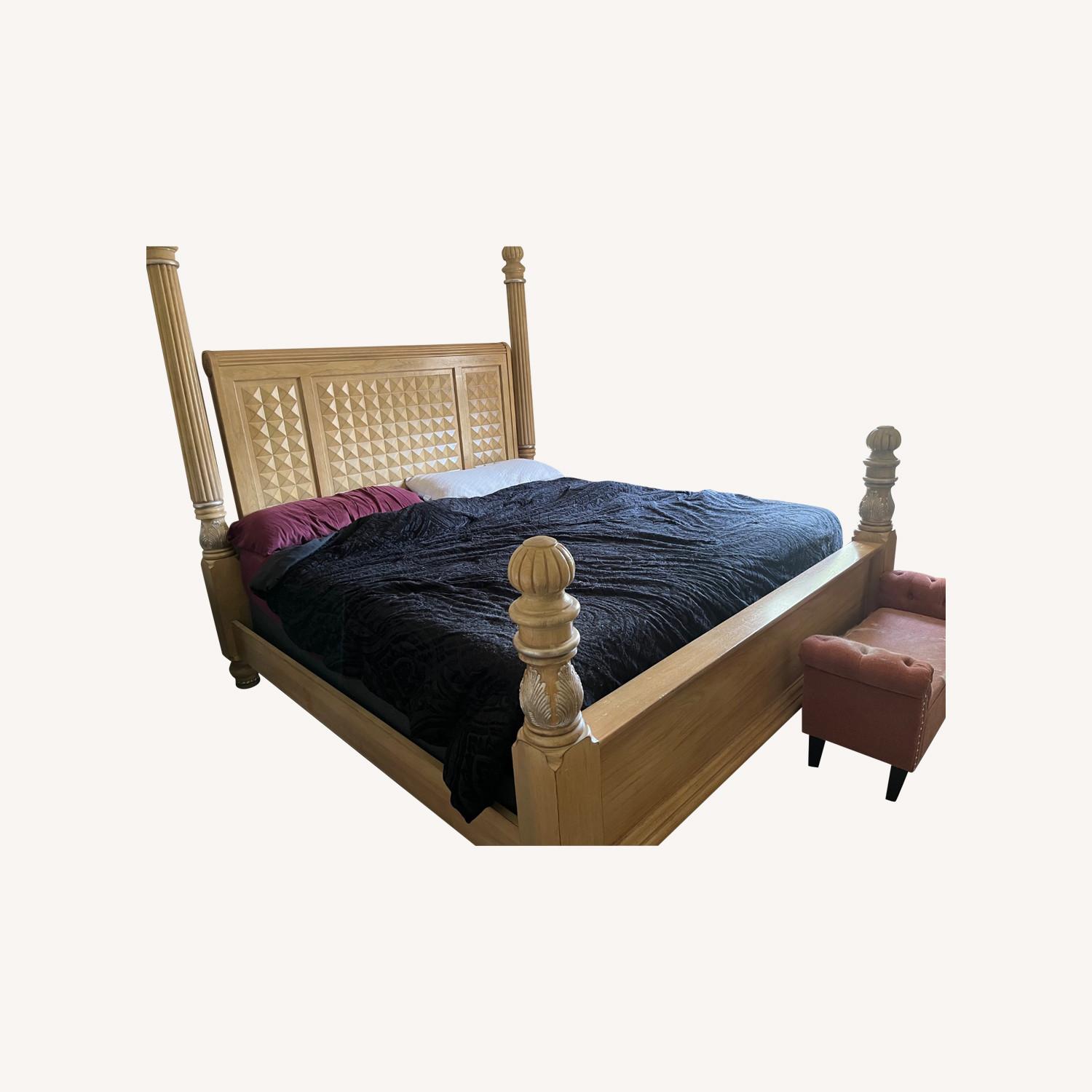 Drexel Heritage Corbel King Bed Frame - image-0