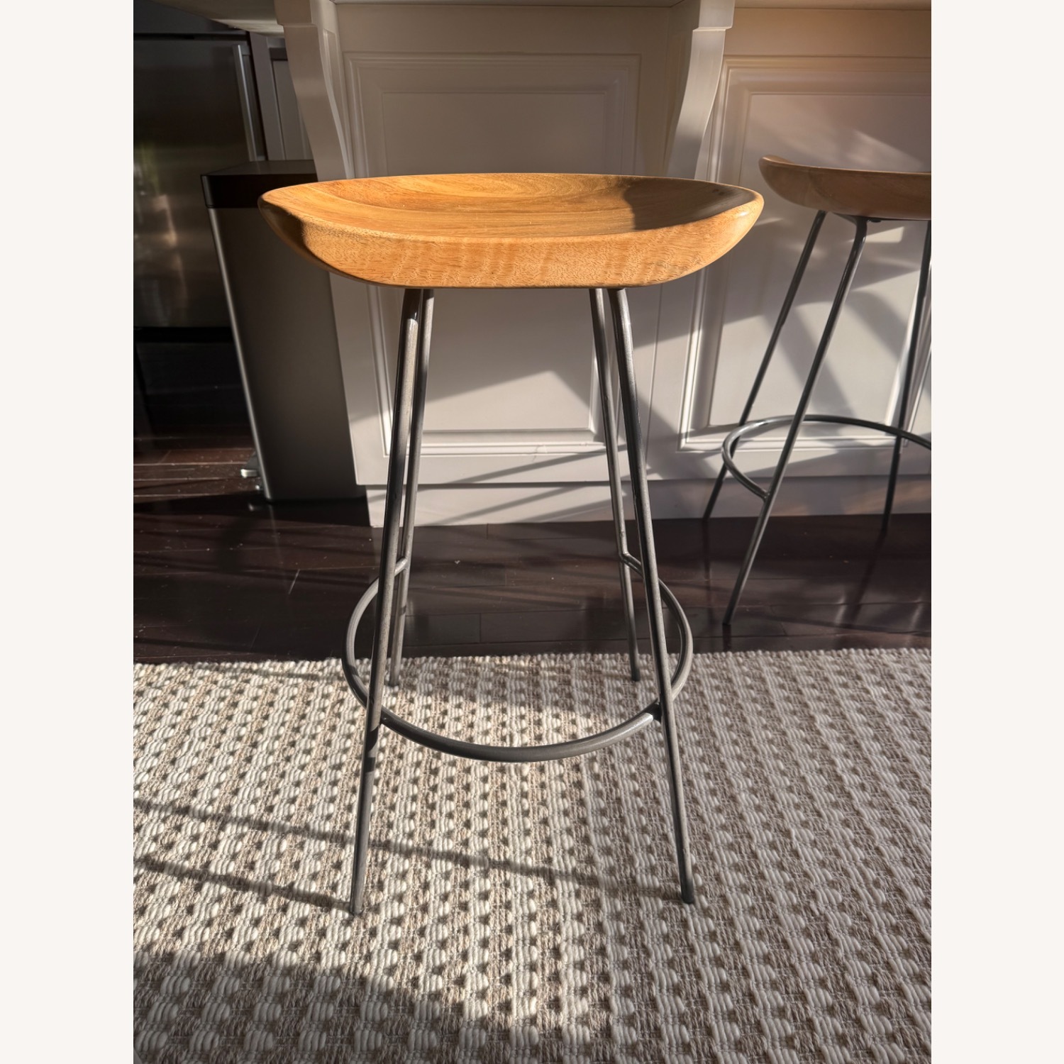 West Elm Alden Counter Stools (Set of 3) - image-1
