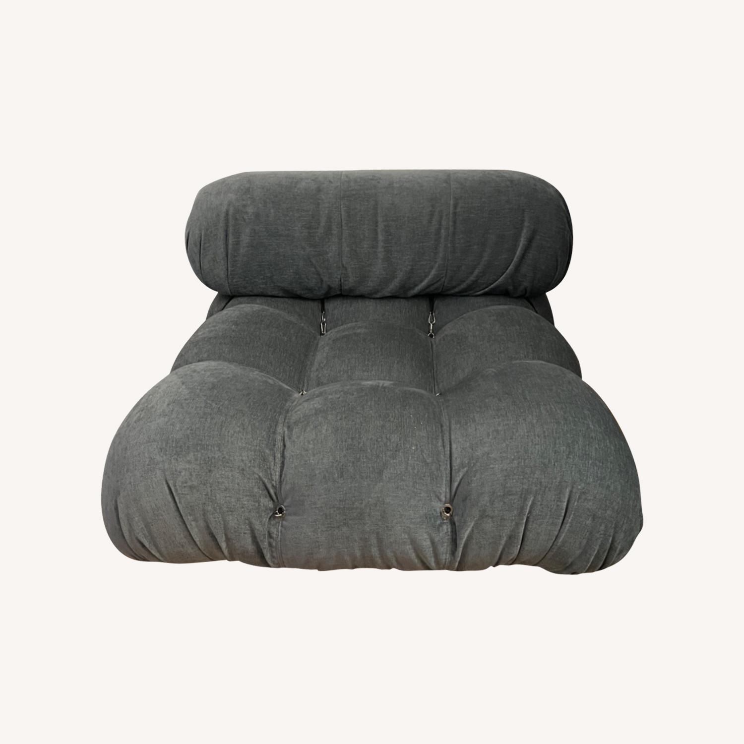 Mario Bellini Corner Module Chenille Helios - image-0