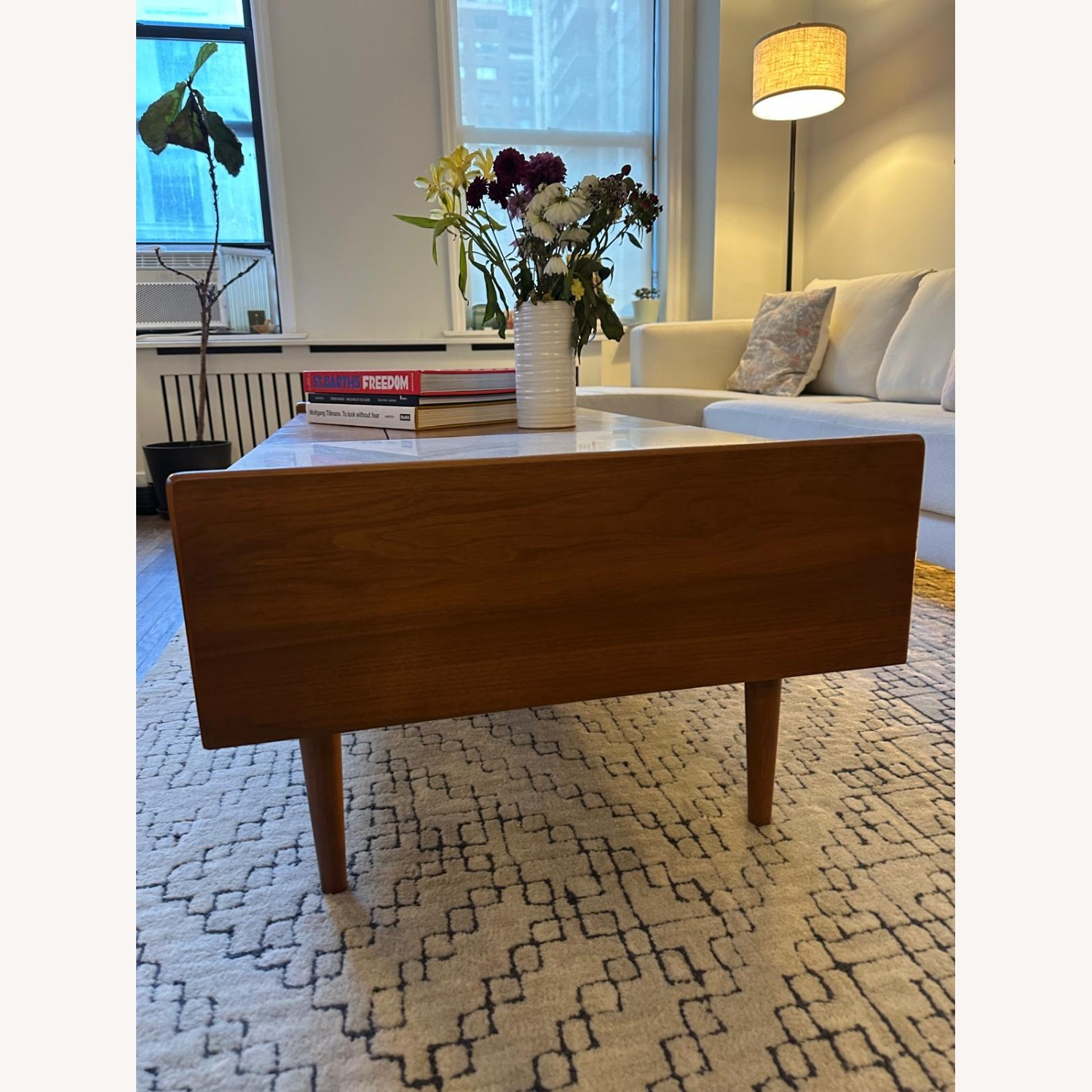West Elm Mid-Century Pop-Up Coffee Table 48 in - image-3