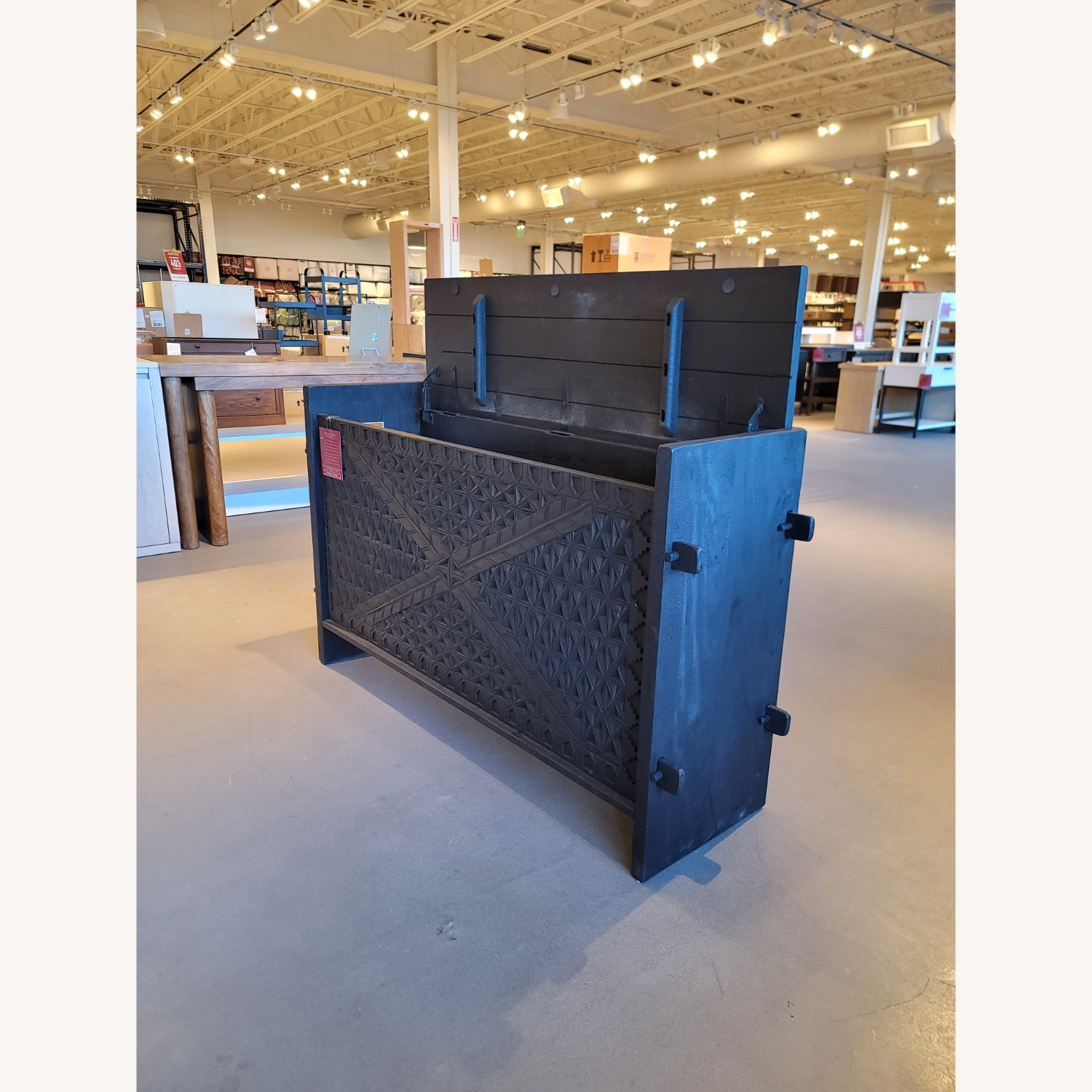 Pottery Barn Java Reclaimed Wood Trunk (49") - image-8