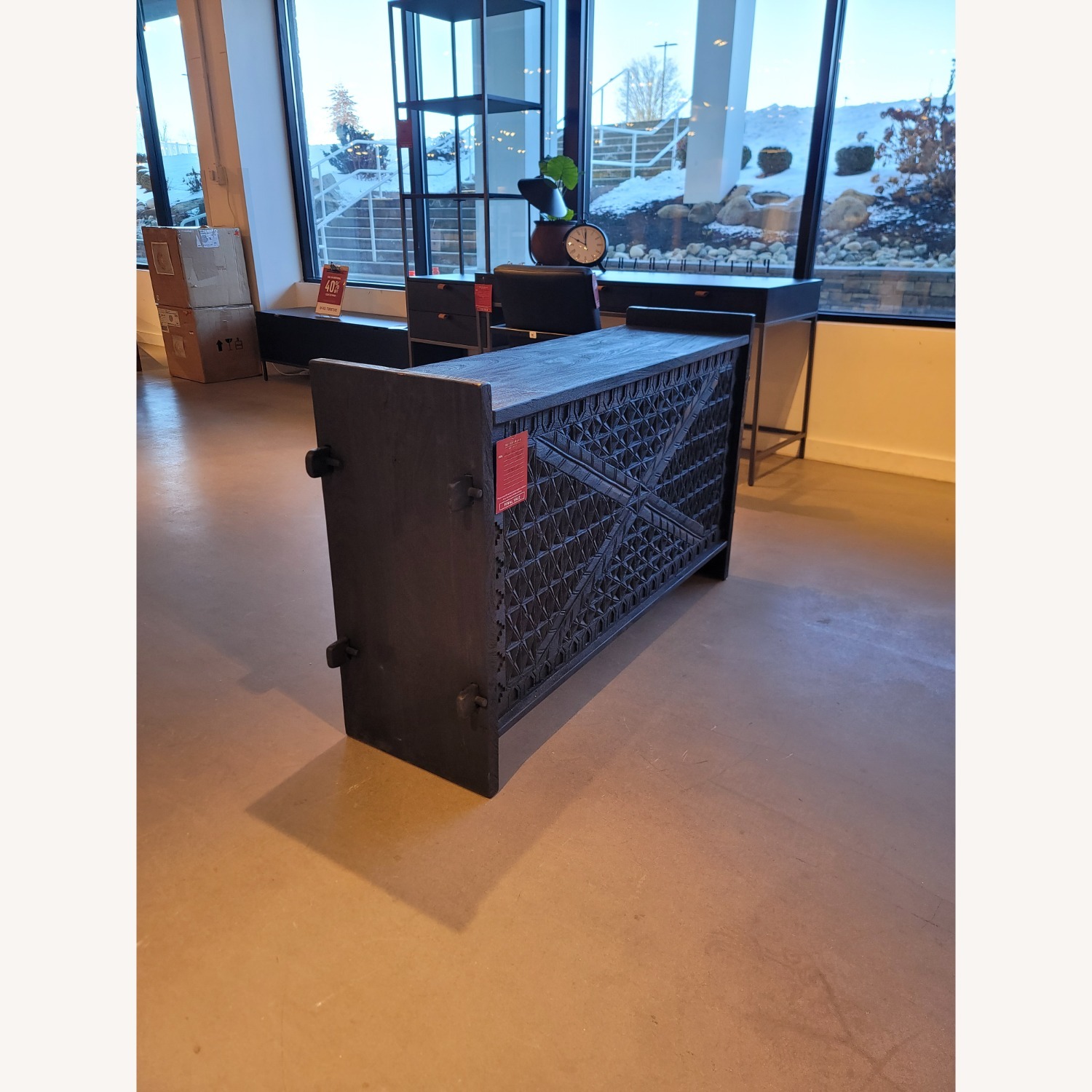 Pottery Barn Java Reclaimed Wood Trunk (49") - image-9