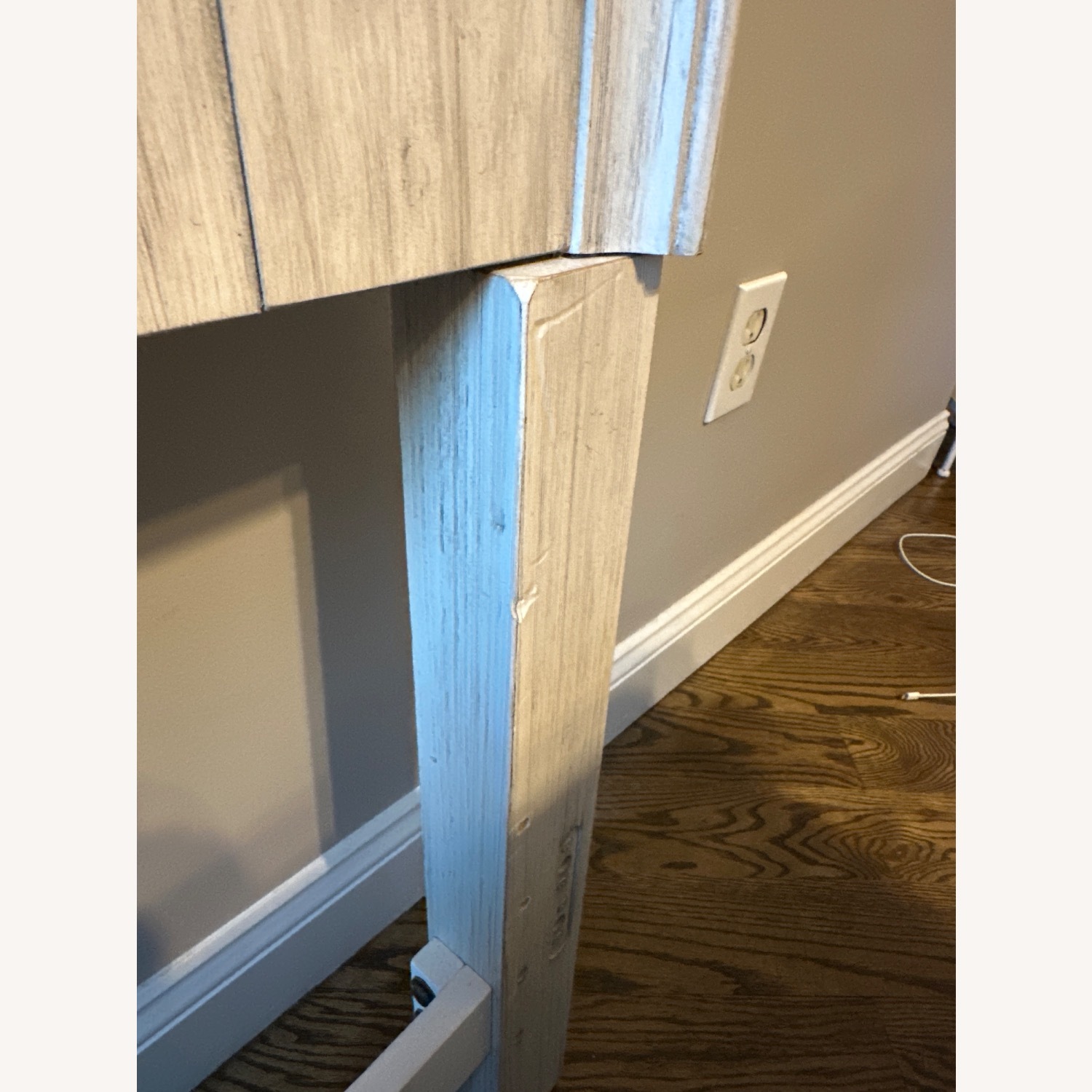 Soft Grey Wood Headboard - image-4