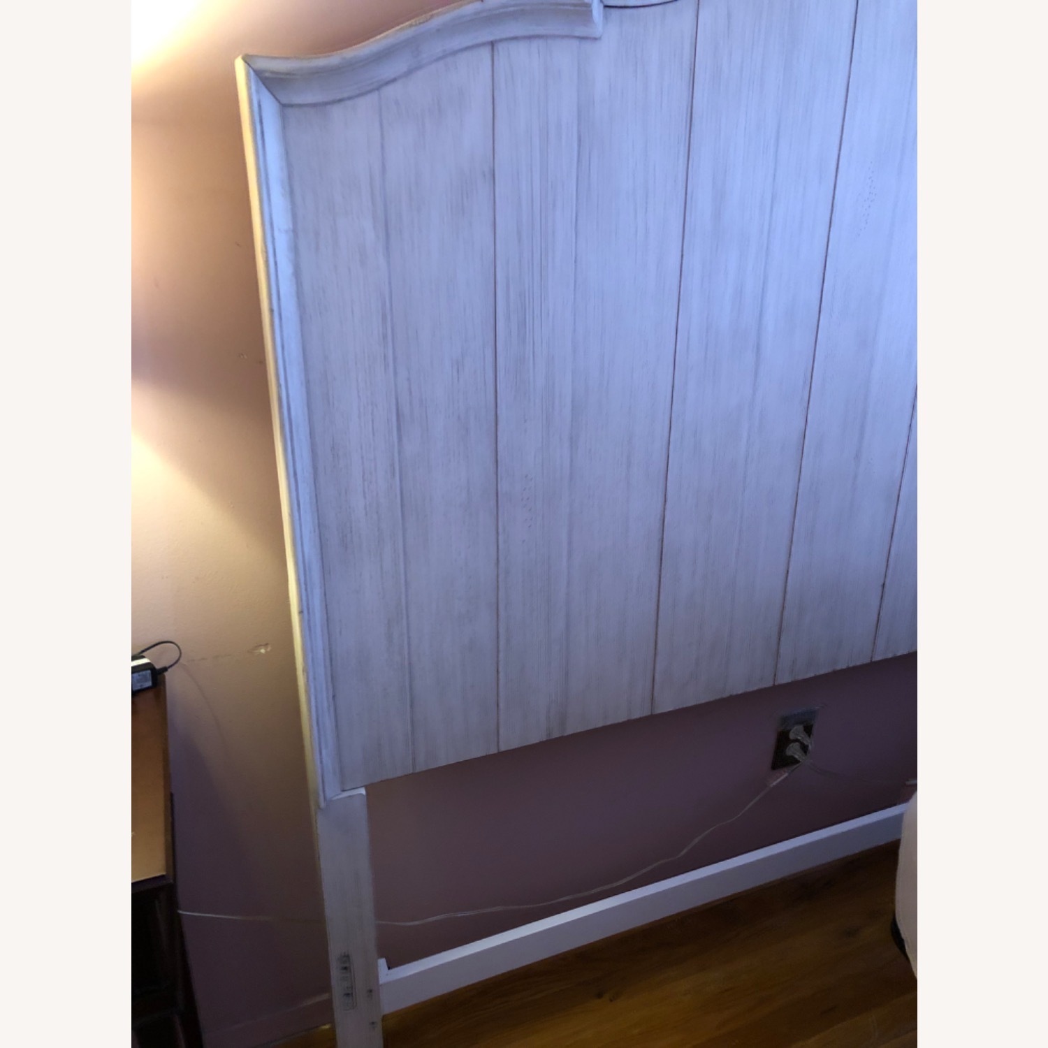 Soft Grey Wood Headboard - image-3