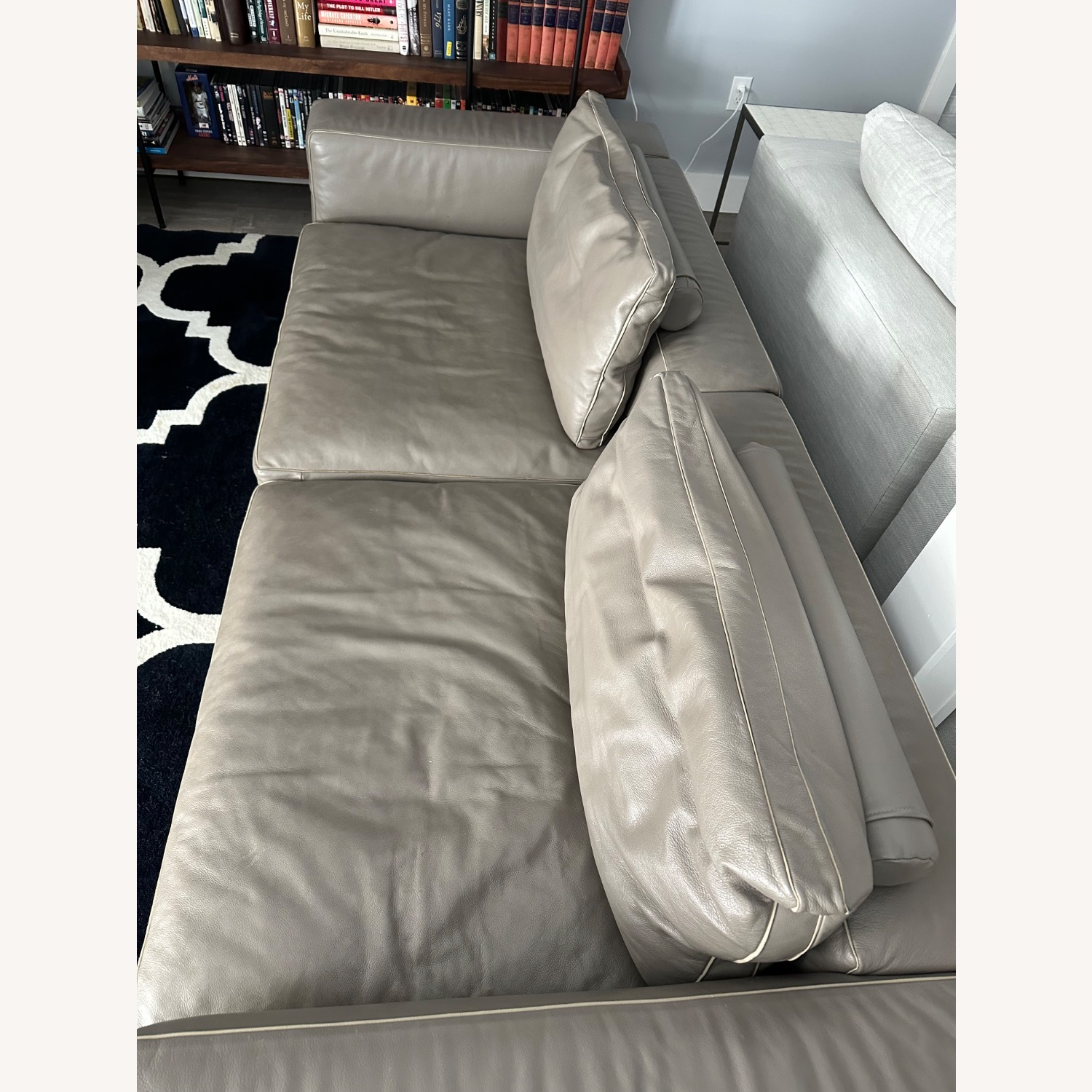 Flexform Lifesteel Light Grey Sofa - image-1