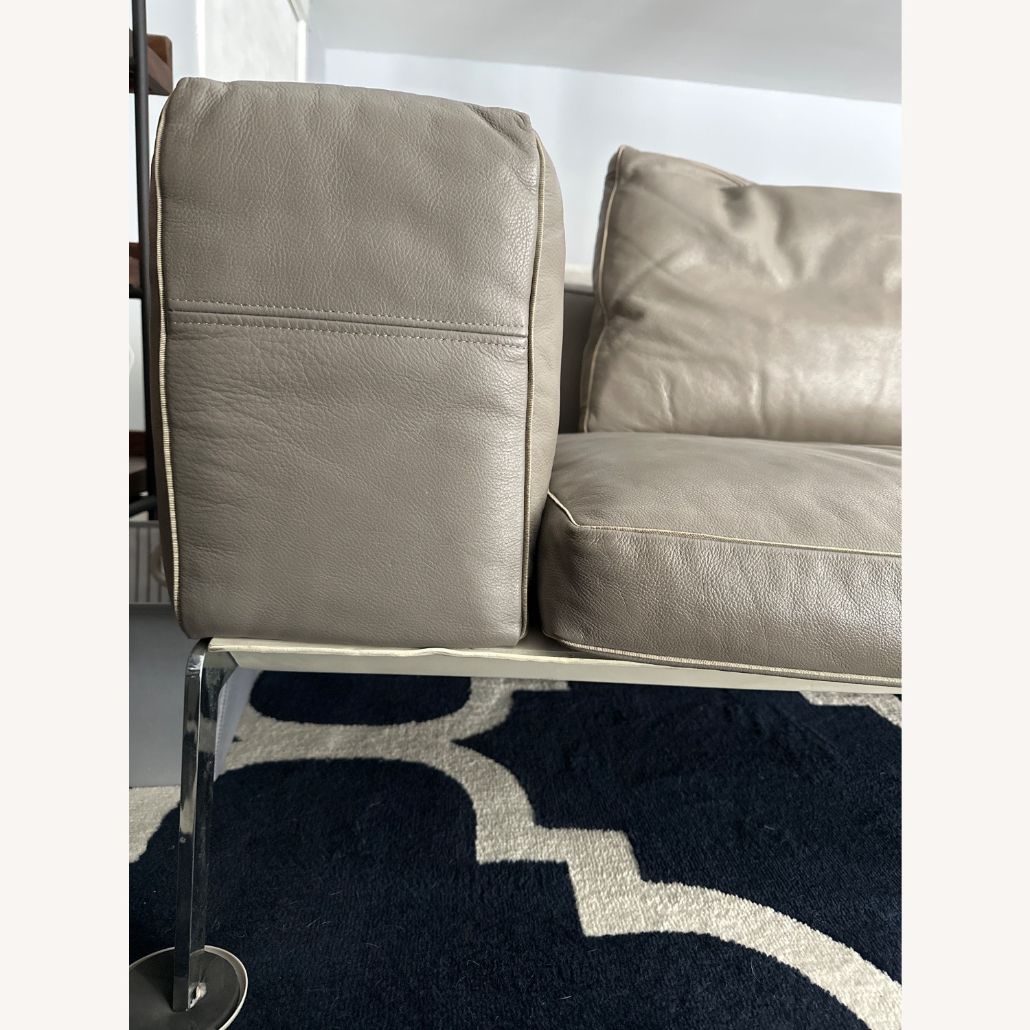 Flexform Lifesteel Light Grey Sofa - image-5