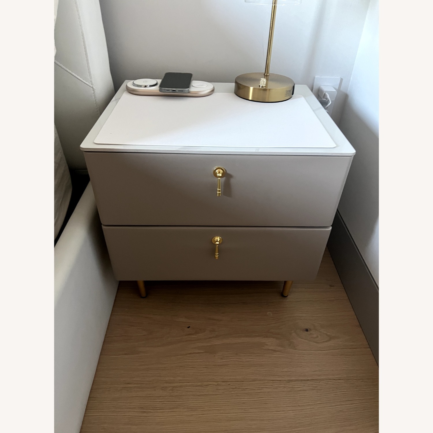 Modern Nightstands with 2 Drawers - Set of 2 - image-3