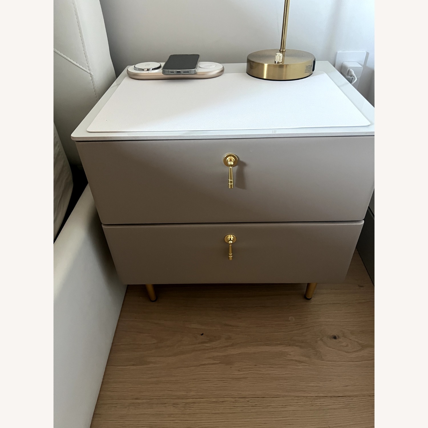 Modern Nightstands with 2 Drawers - Set of 2 - image-2