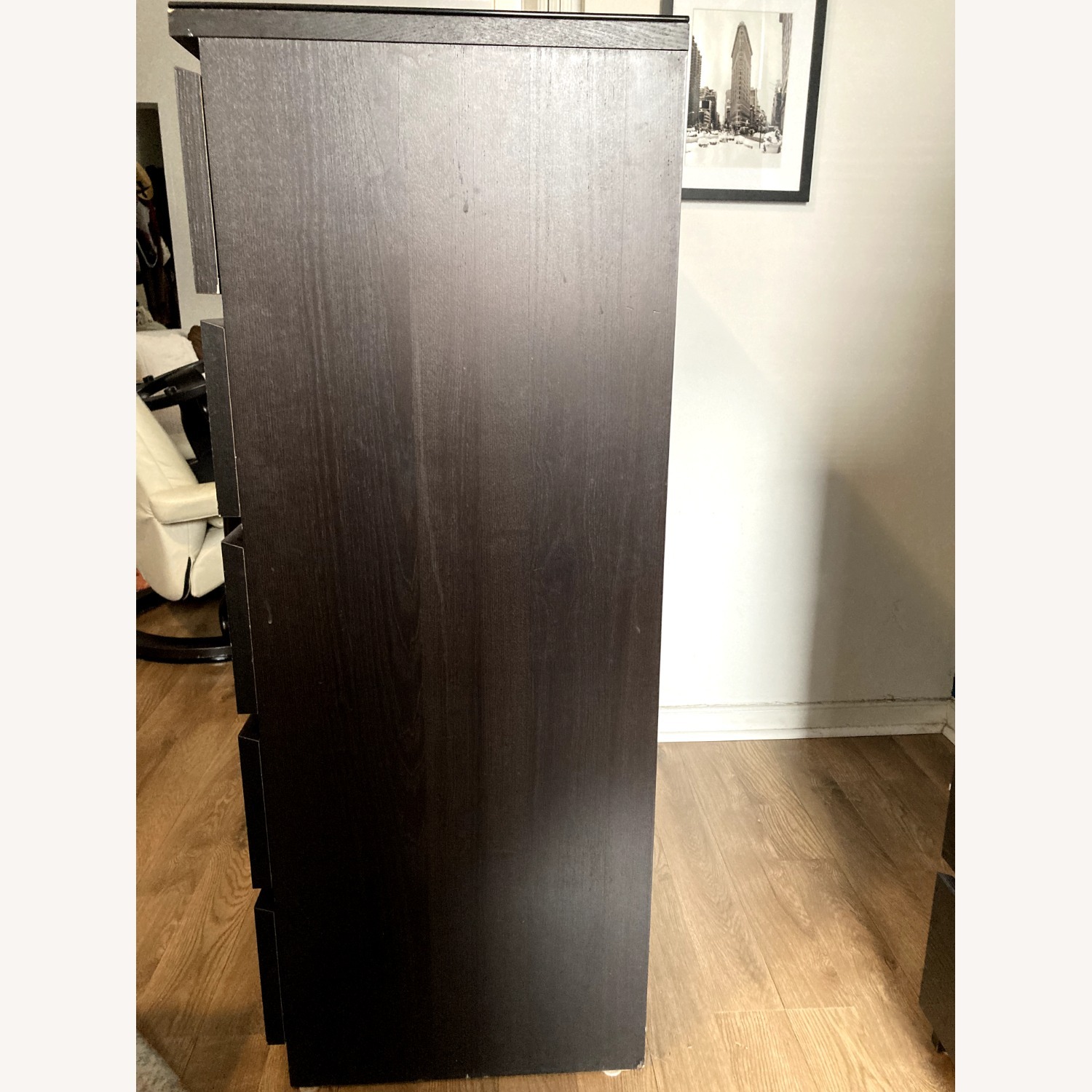 IKEA MALM Glass Top 6-drawer Chest - image-2