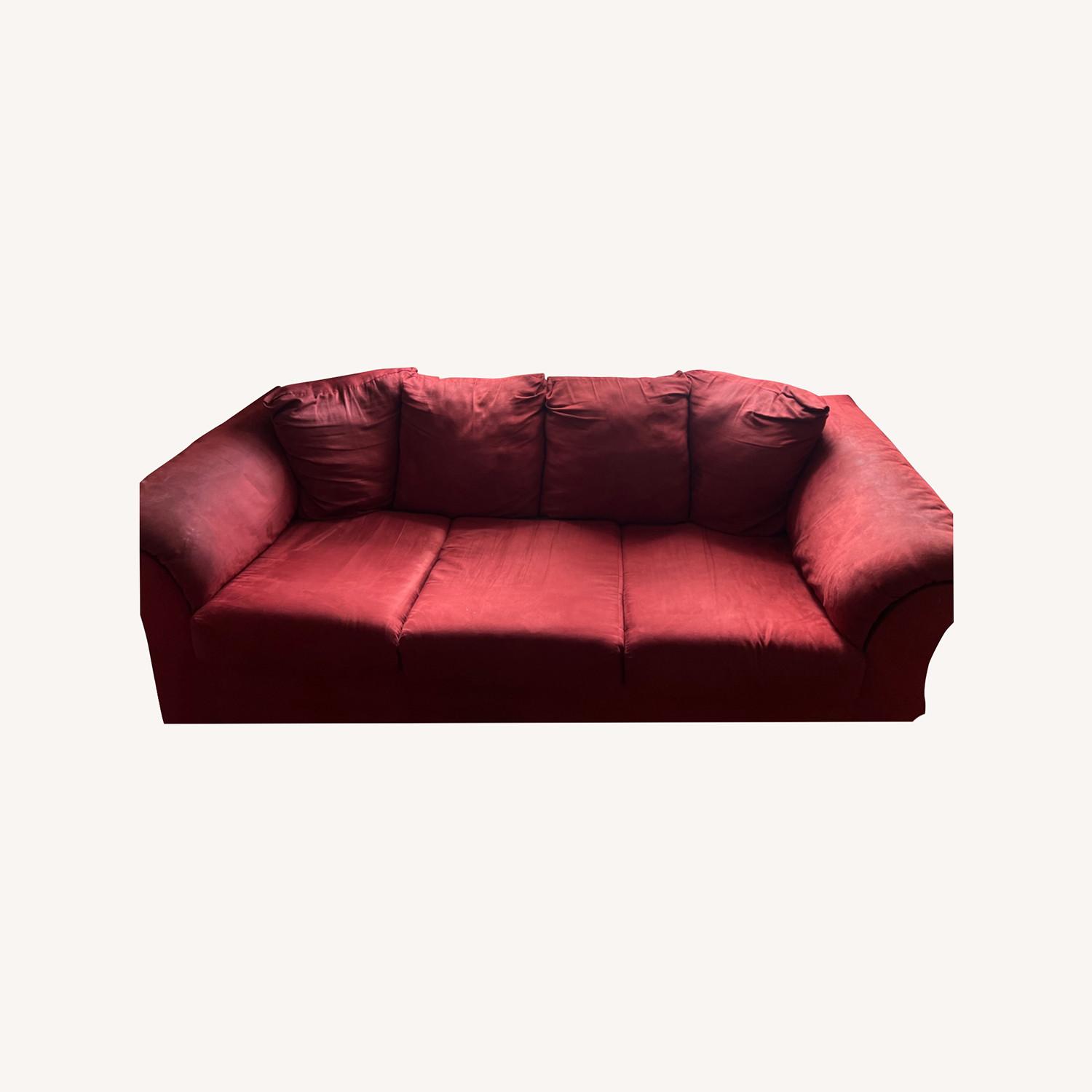 Ashley Furniture Darcy Microsuede 3 Seater Couch - image-0