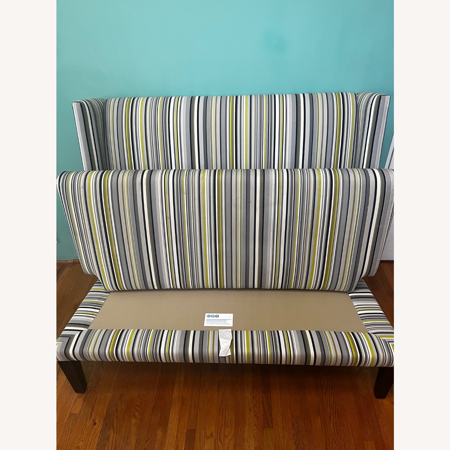 CB2 Briar Custom Print Settee/Loveseat - image-1