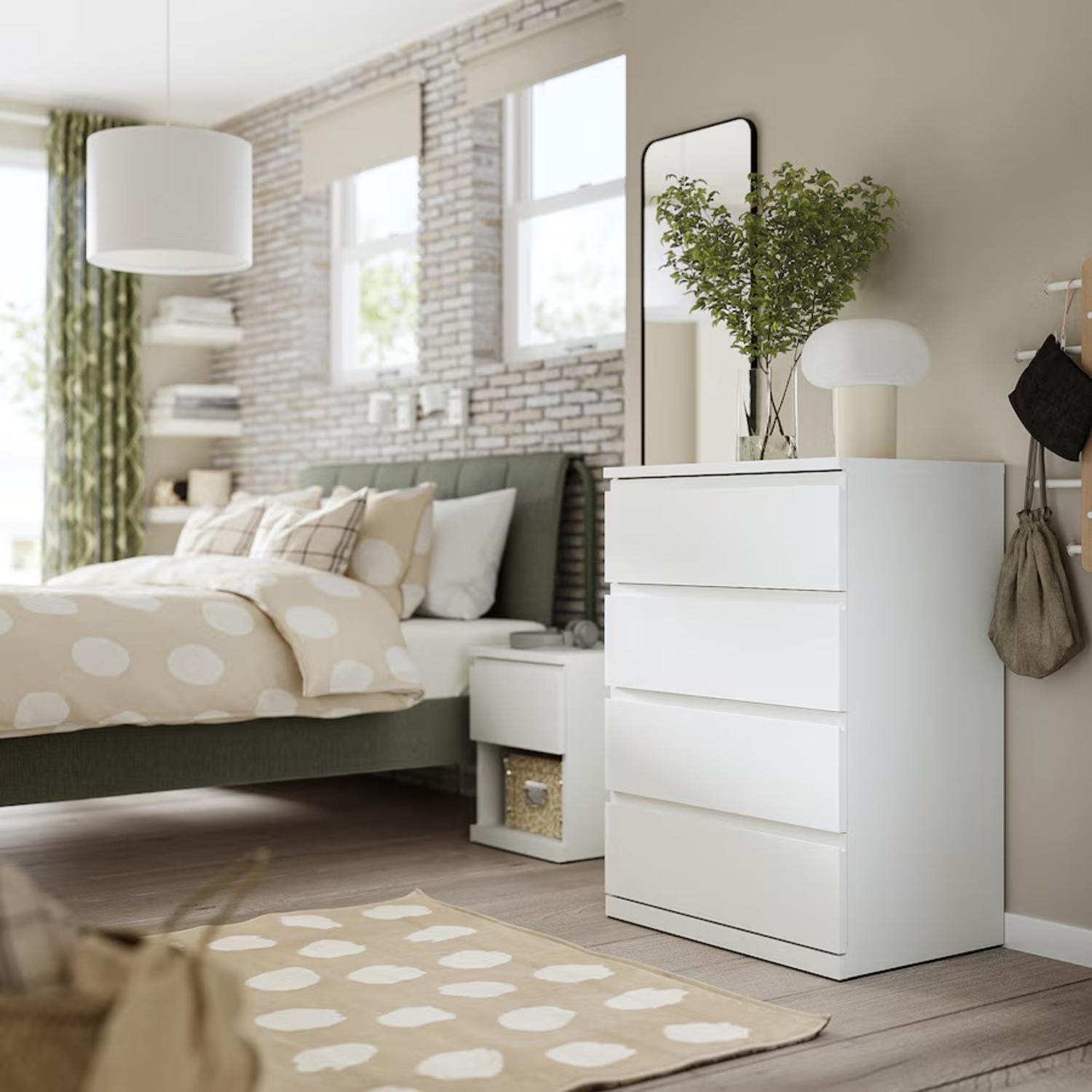 IKEA MALM 4 Drawers Chest - image-1