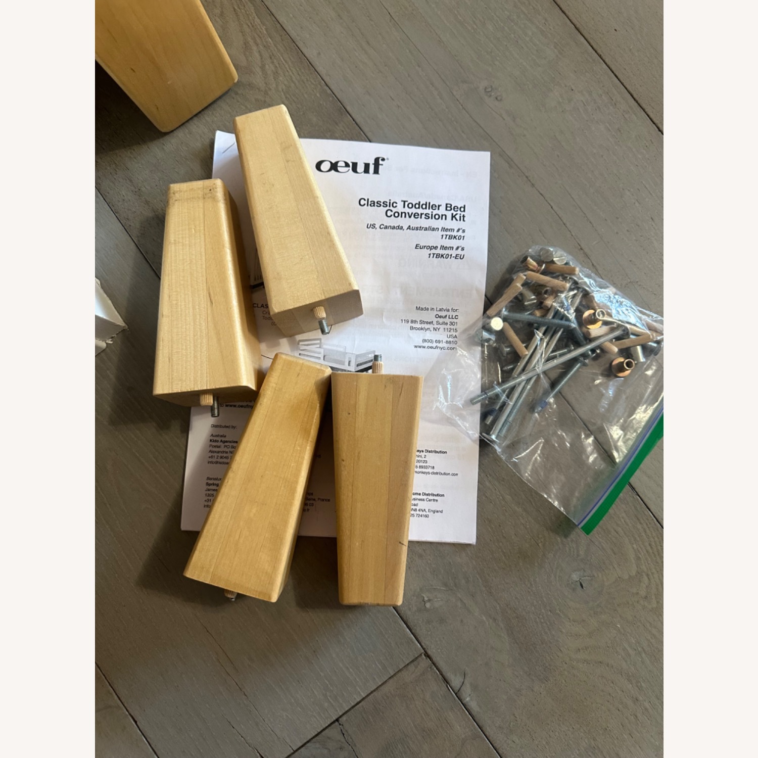 Oeuf Classic Crib and Toddler Bed Convert Kit - image-7