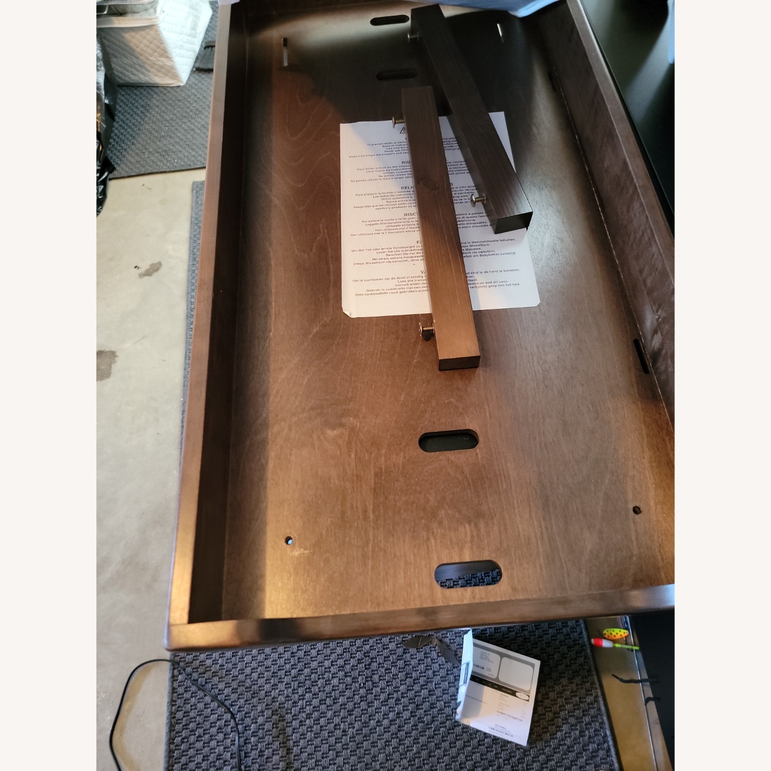 Oeuf Changing Tray with Pad - image-2