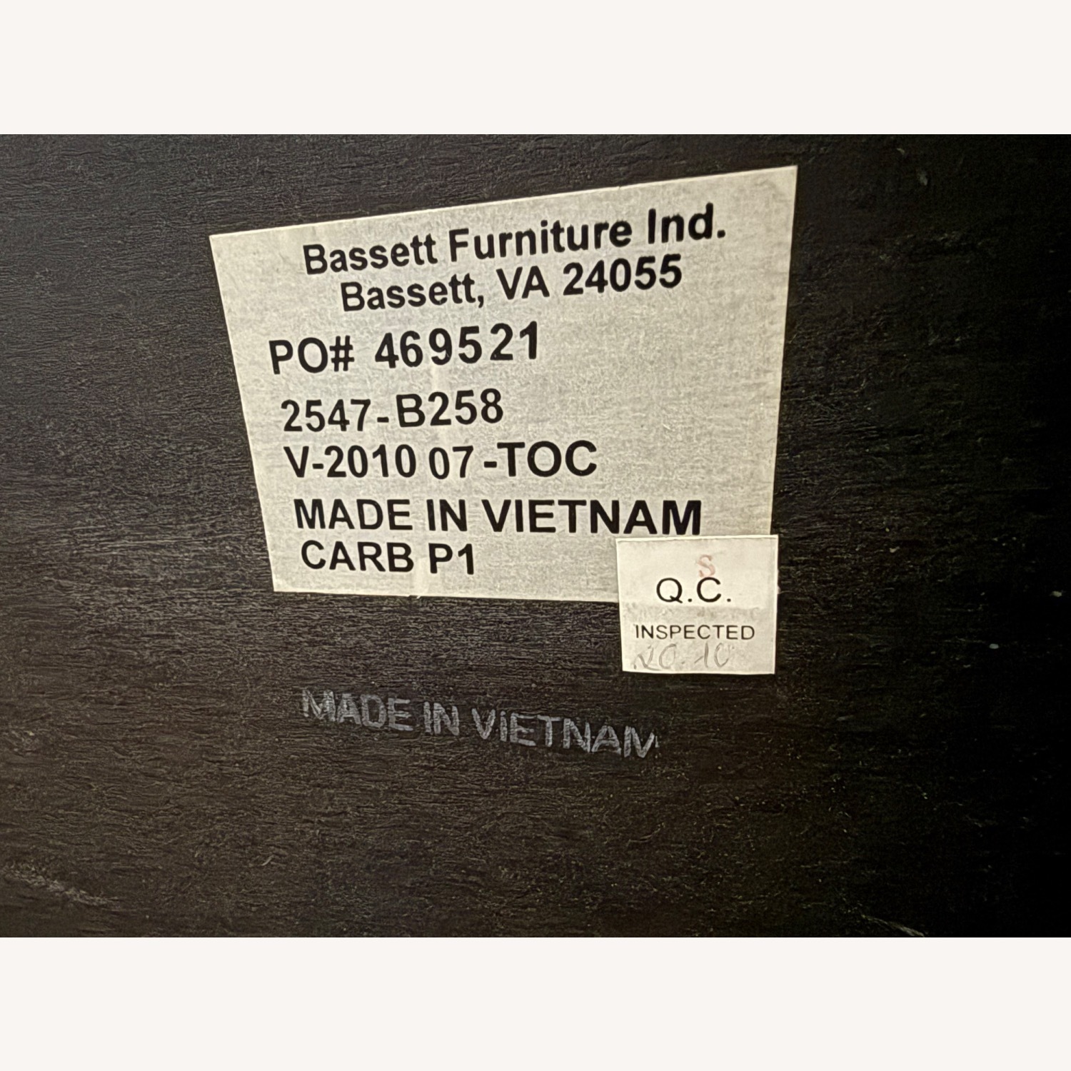 Bassett Heavy Wooden Vietnamese Dresser  - image-6