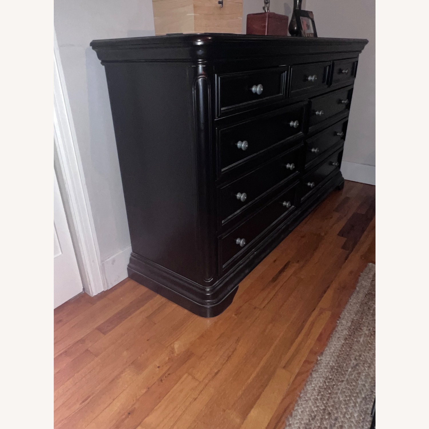 Maryhill Black Solid Wood Large Dresser - image-3