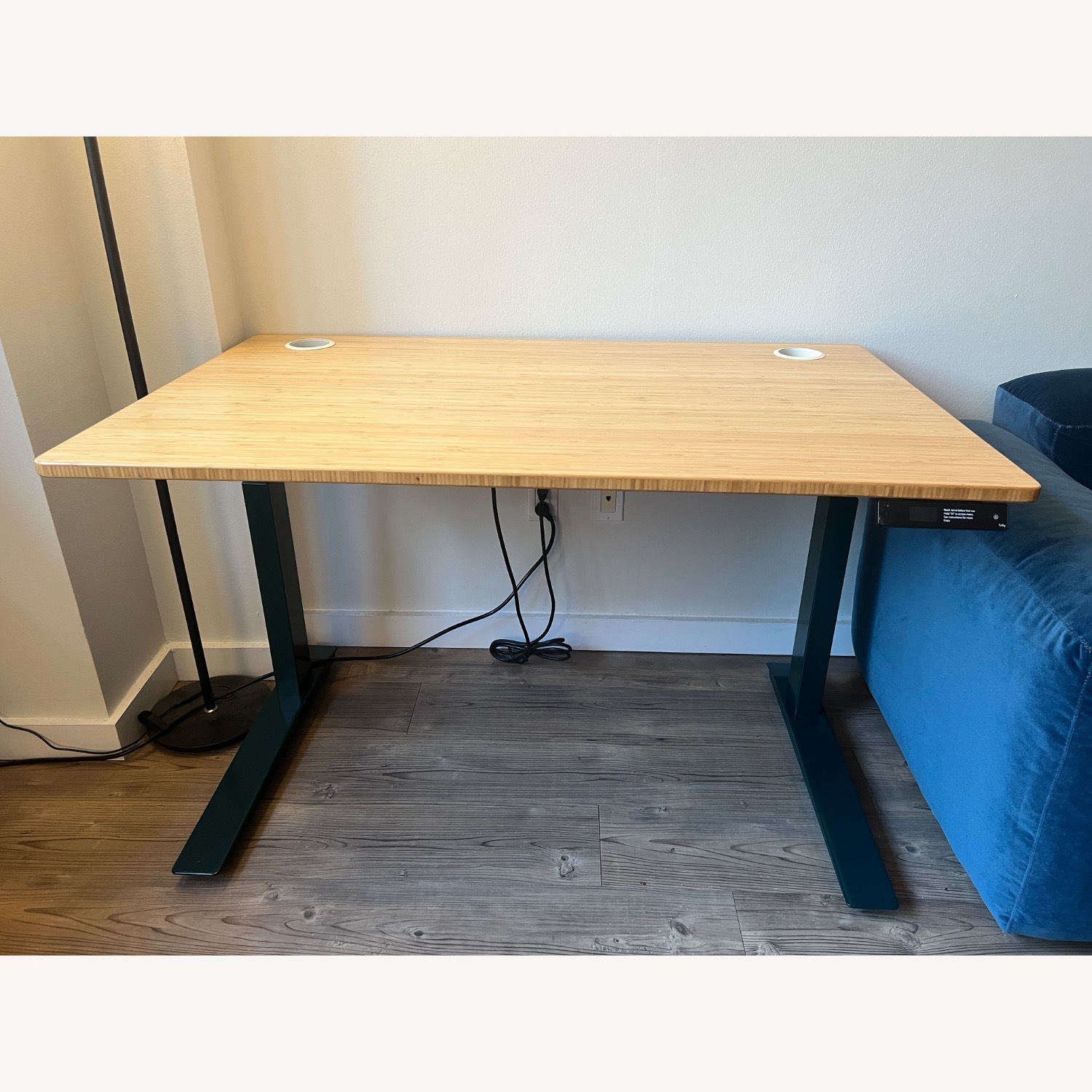 Herman Miller Jarvis Standing Desk in Bamboo/Grove - image-2