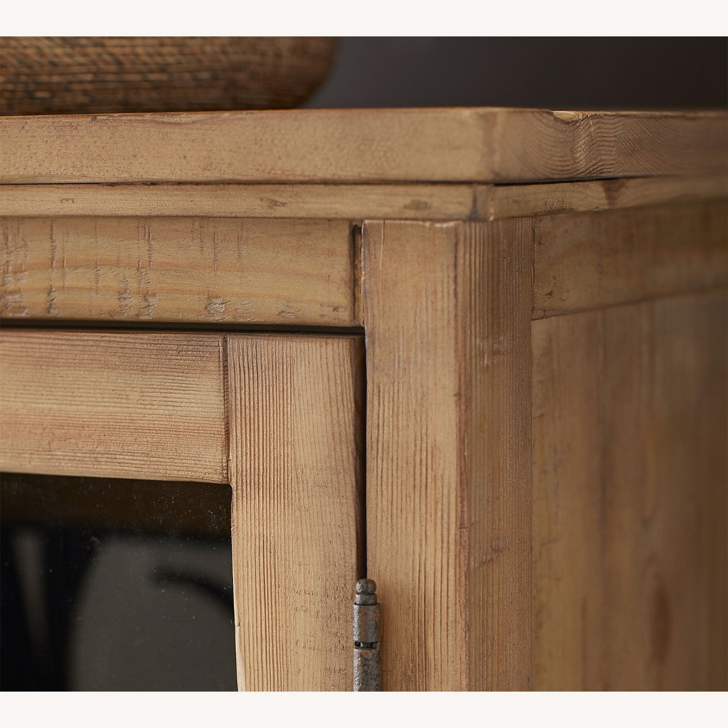 Pottery Barn Rustic Reclaimed Wood Storage Cabinet - image-4