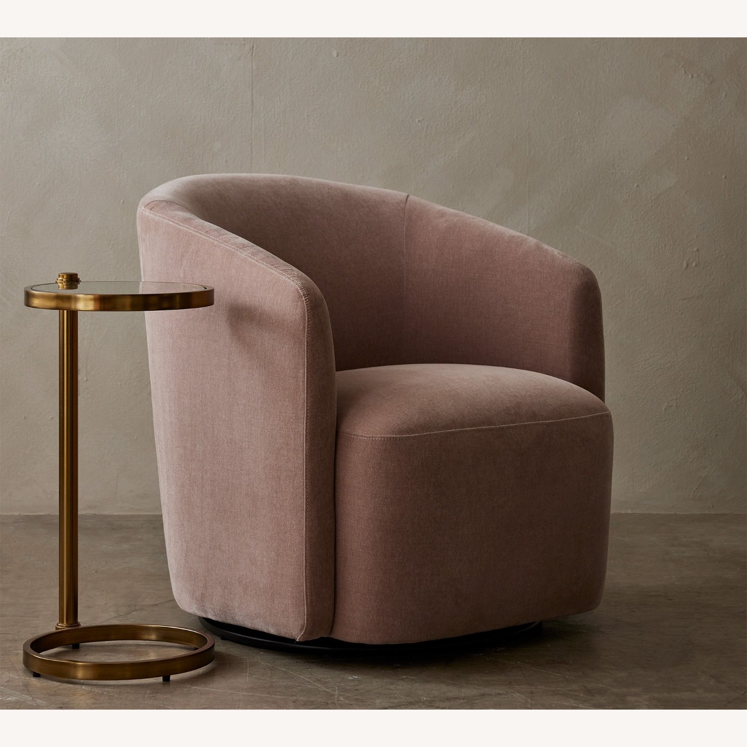 Pottery Barn Preston Swivel Chair - image-2