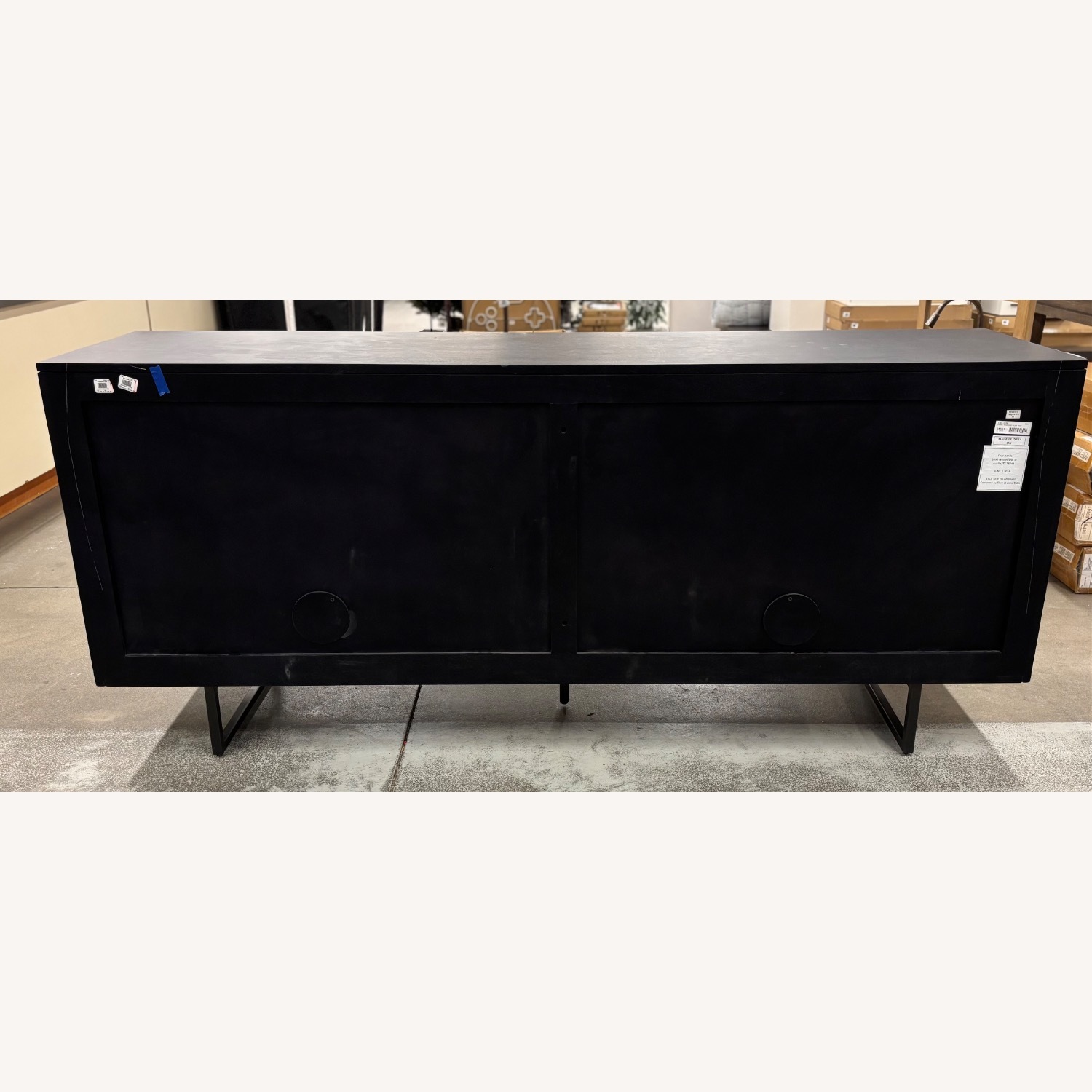 Pottery Barn Dolores Cane Console Table (72") - image-5