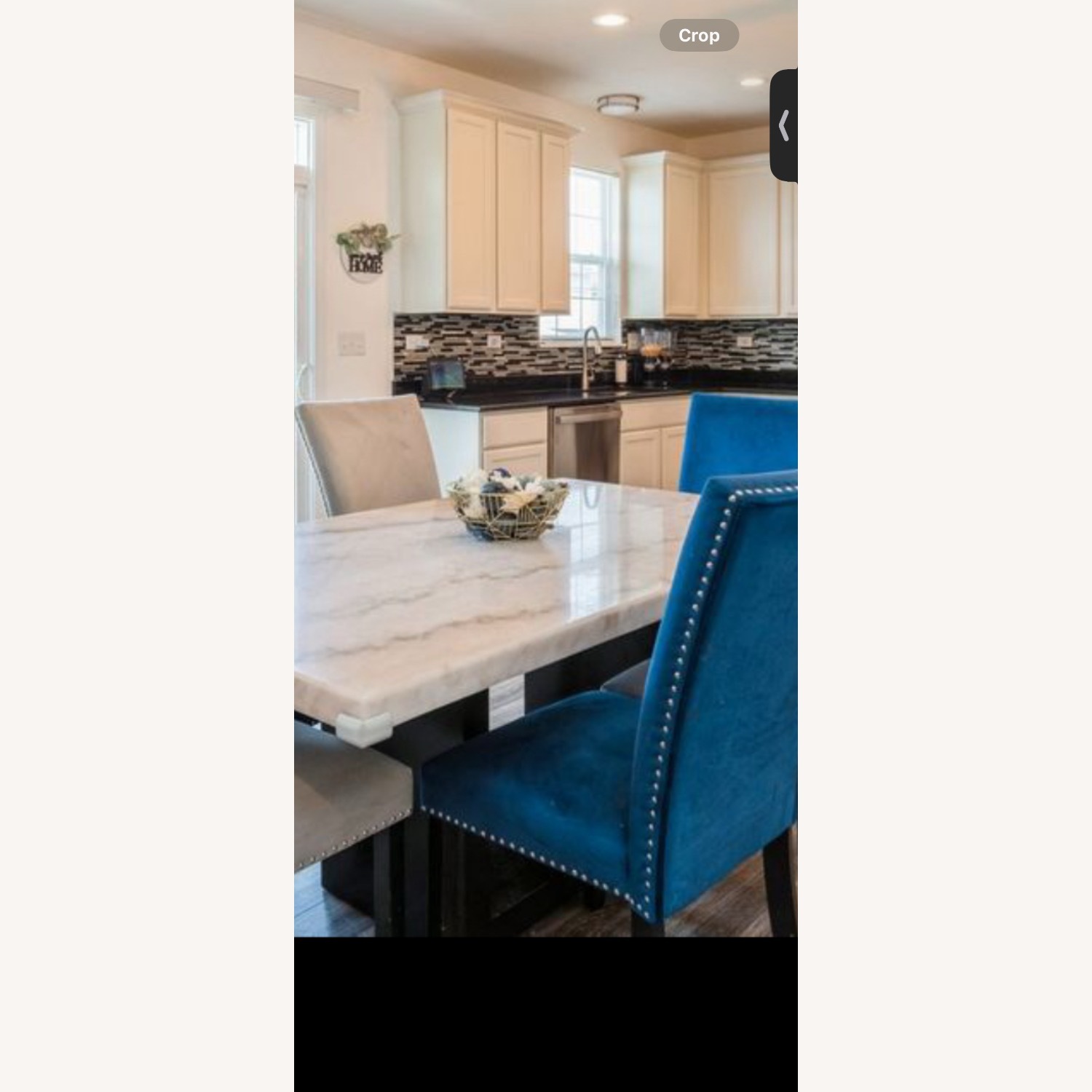 7 piece Marble Dining Table  - image-2