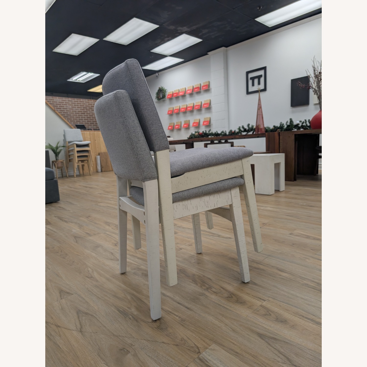 Transformer Table, Ten Stackable Chairs, Storage - image-12