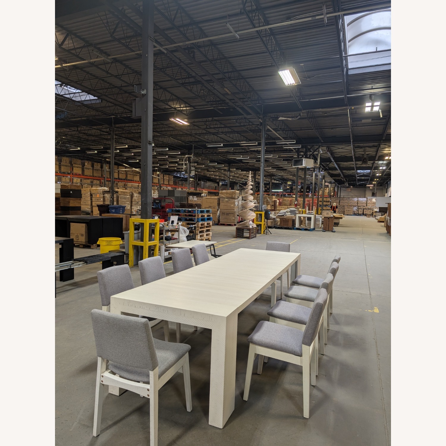 Transformer Table, Ten Stackable Chairs, Storage - image-3