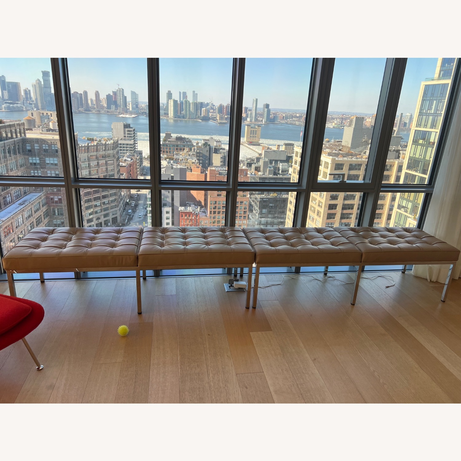 Florence Knoll Style Wide Benches - image-1