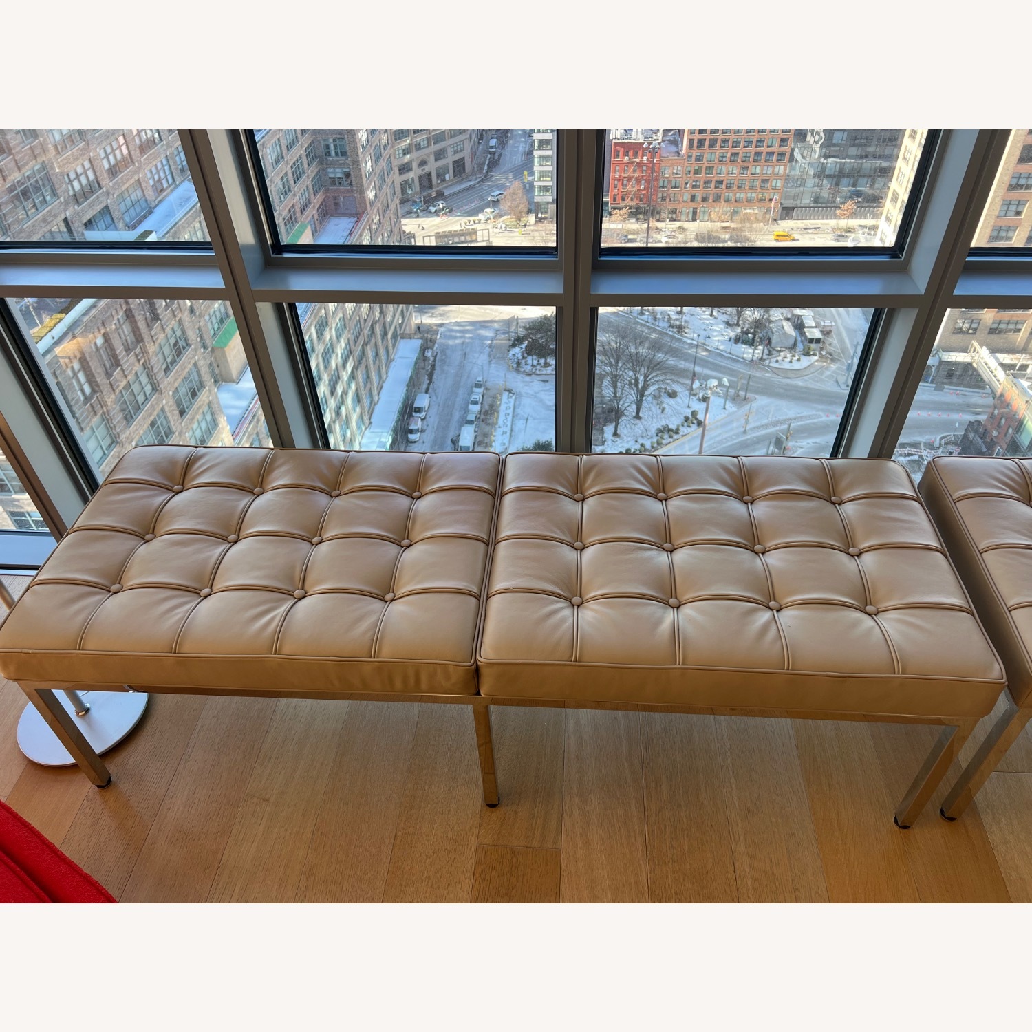 Florence Knoll Style Wide Benches - image-3