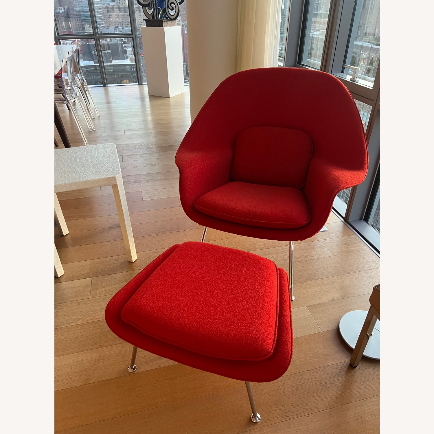 Sareen Womb Chair- Poppy Color - image-5