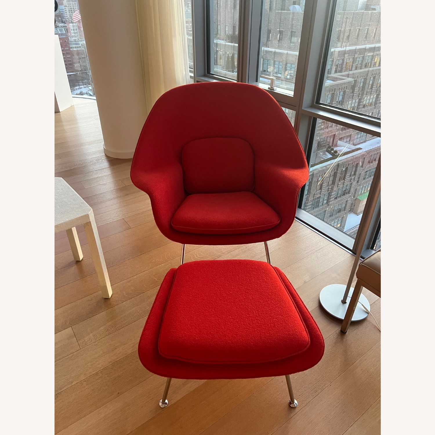 Sareen Womb Chair- Poppy Color - image-1