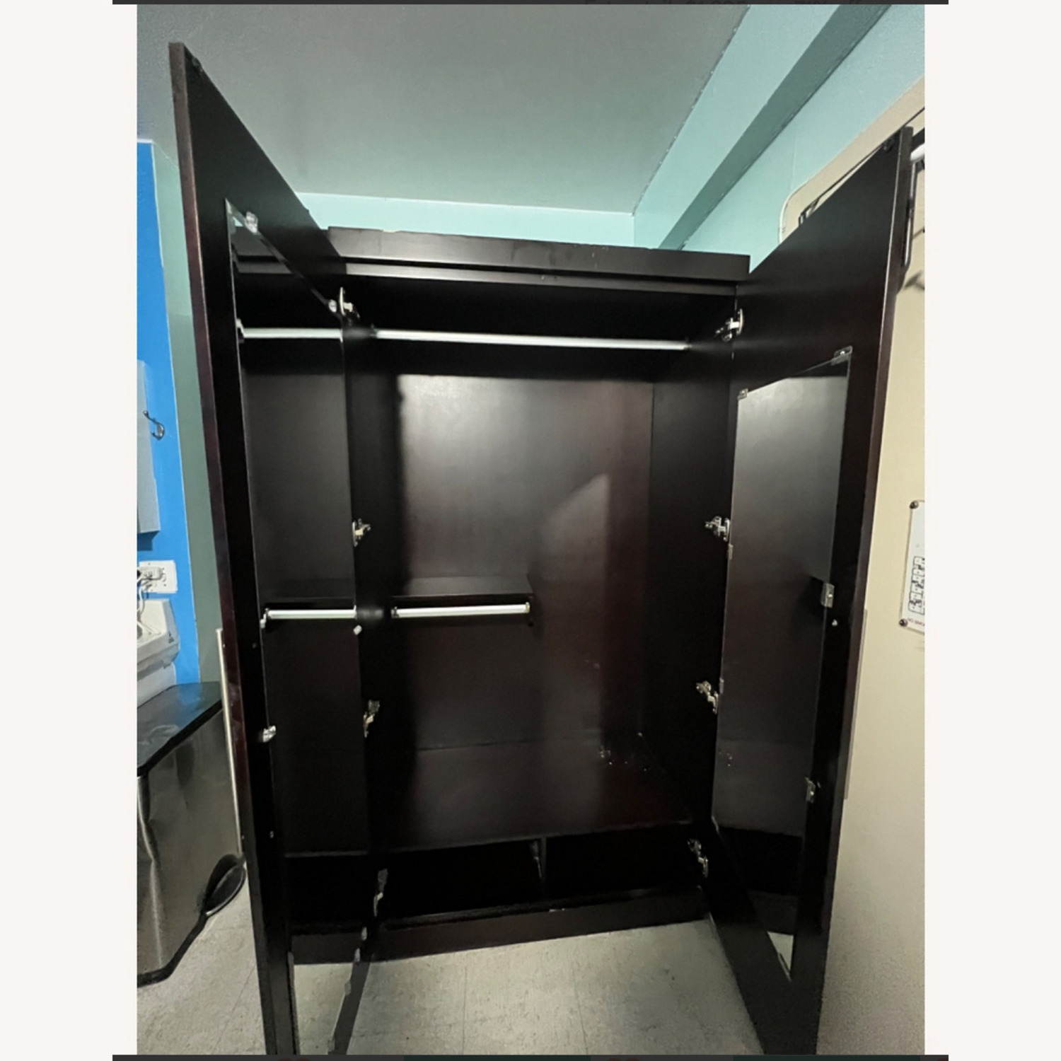 Raymour & Flanigan Madden Center Armoire - image-2