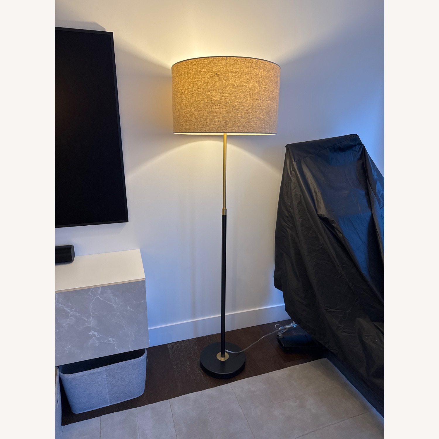 West Elm Telescoping Adjustable Floor Lamp 60" - image-1