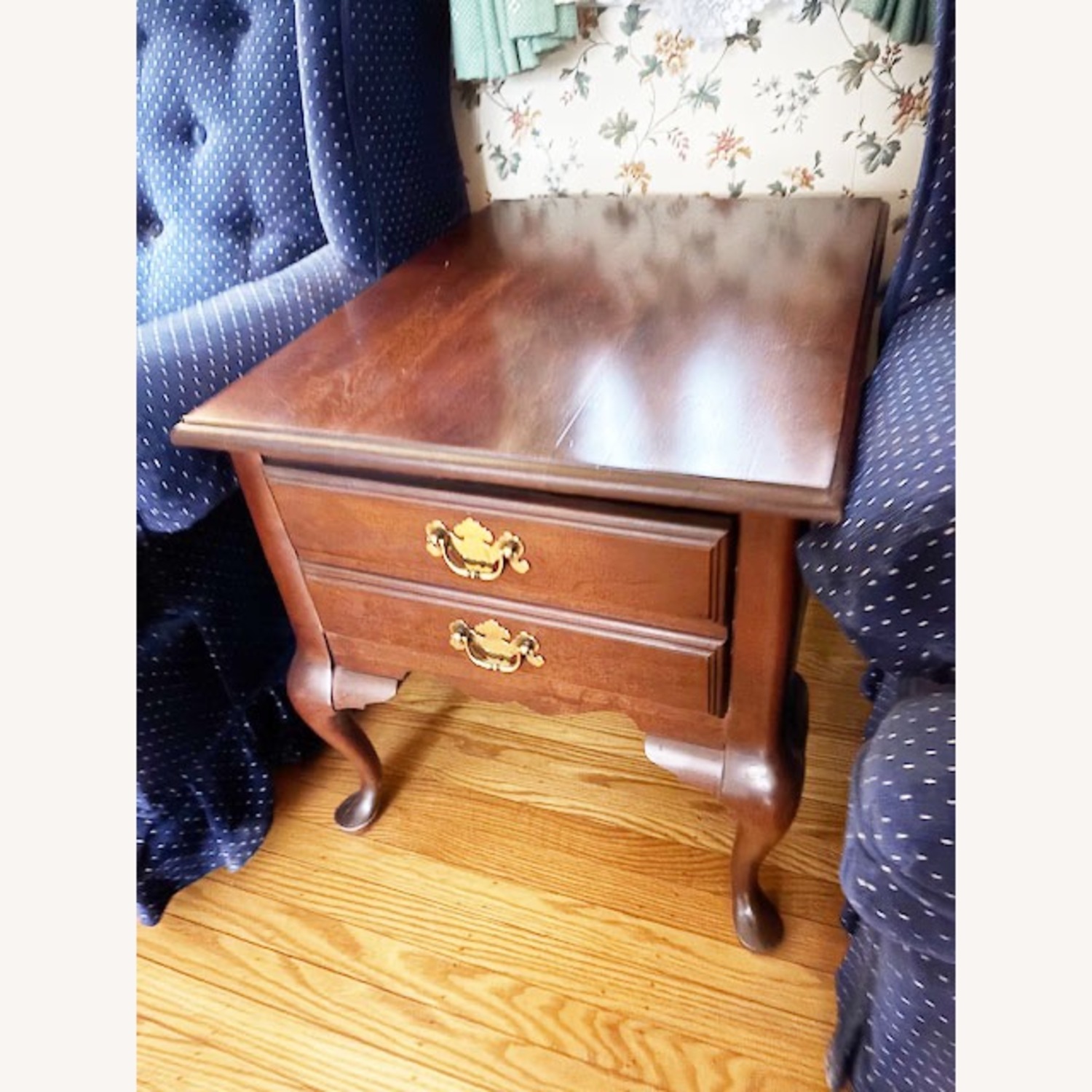 A Set of Drawer Nightstand Side Table - image-1