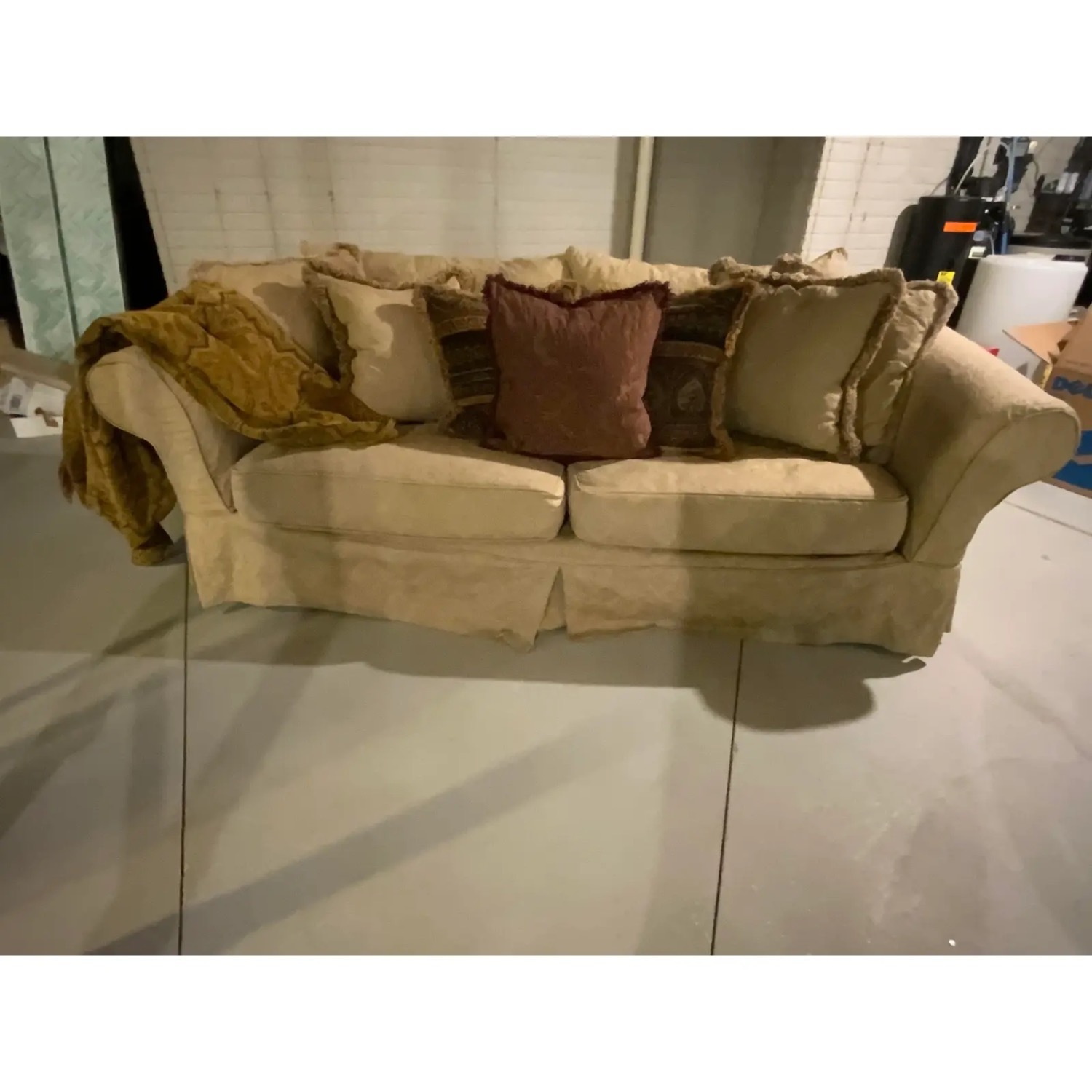 Arhaus Slipcovered Sofa - image-4