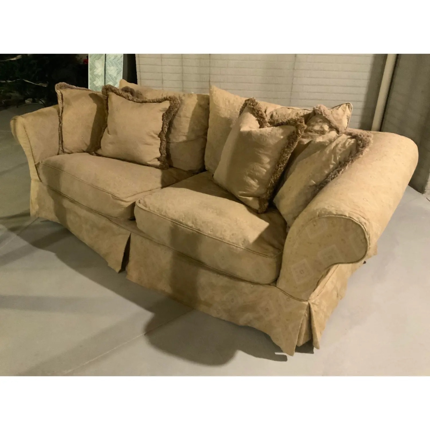 Arhaus Slipcovered Sofa - image-6