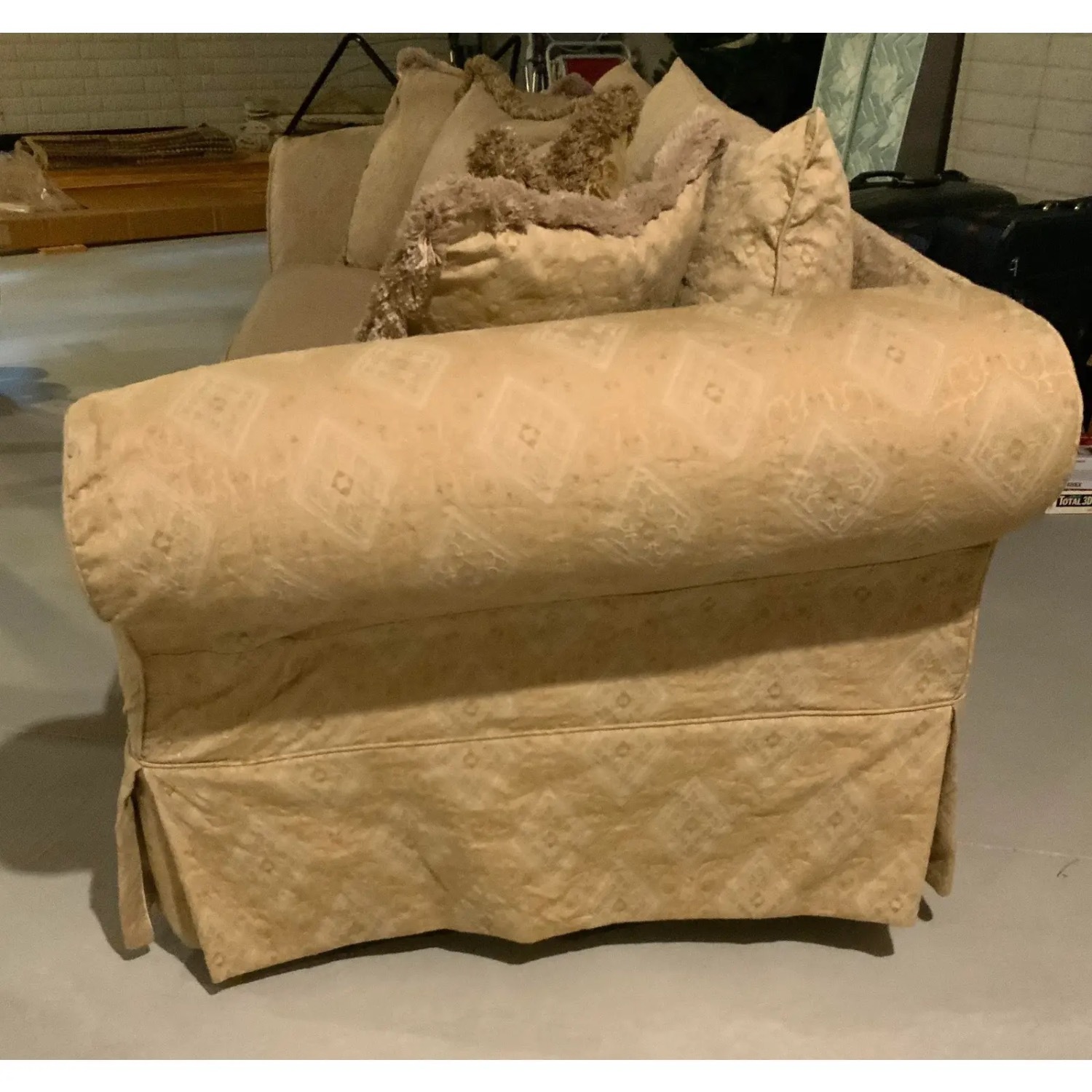 Arhaus Slipcovered Sofa - image-5