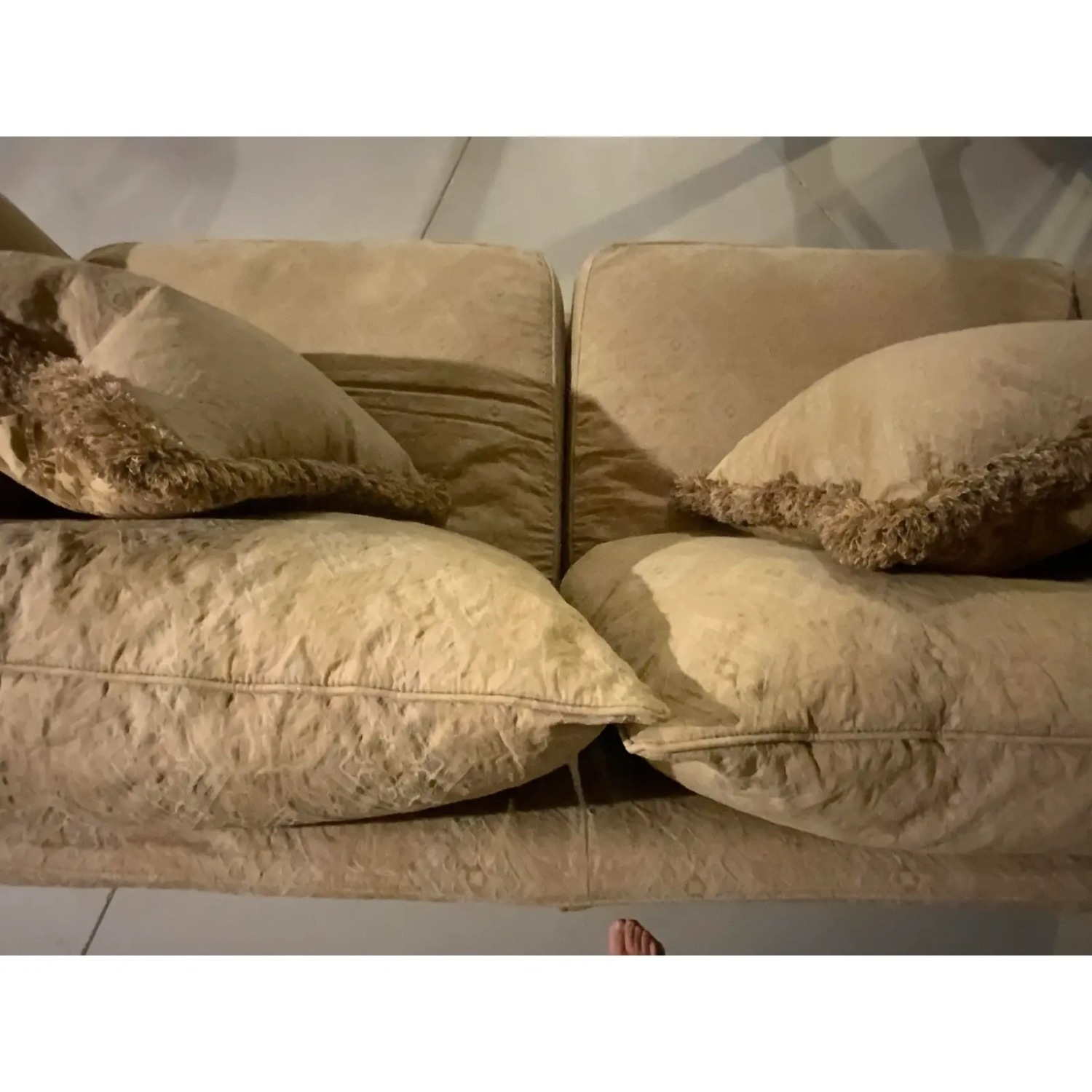 Arhaus Slipcovered Sofa - image-3