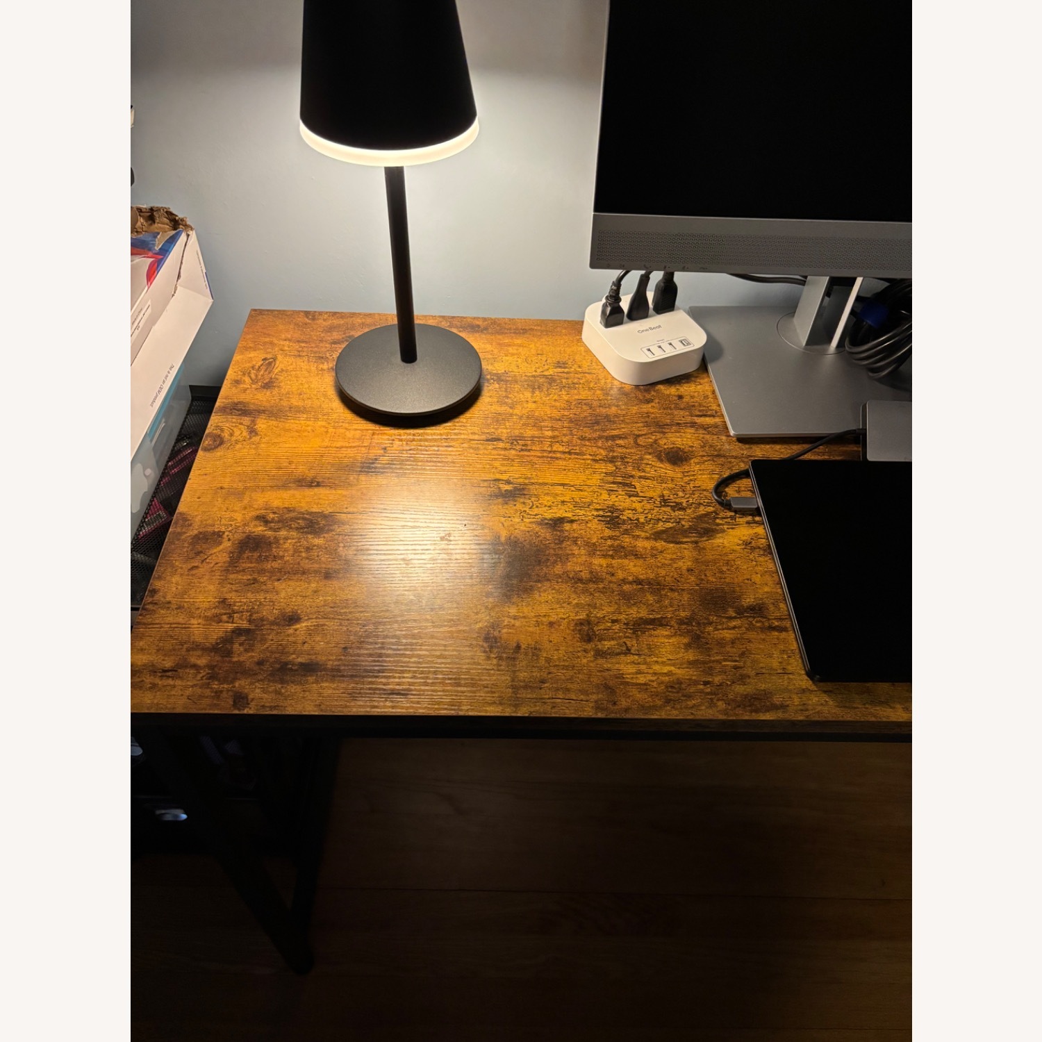 Wayfair Enprise 54.3'' L-Shaped Metal Base Writing Desk - image-7