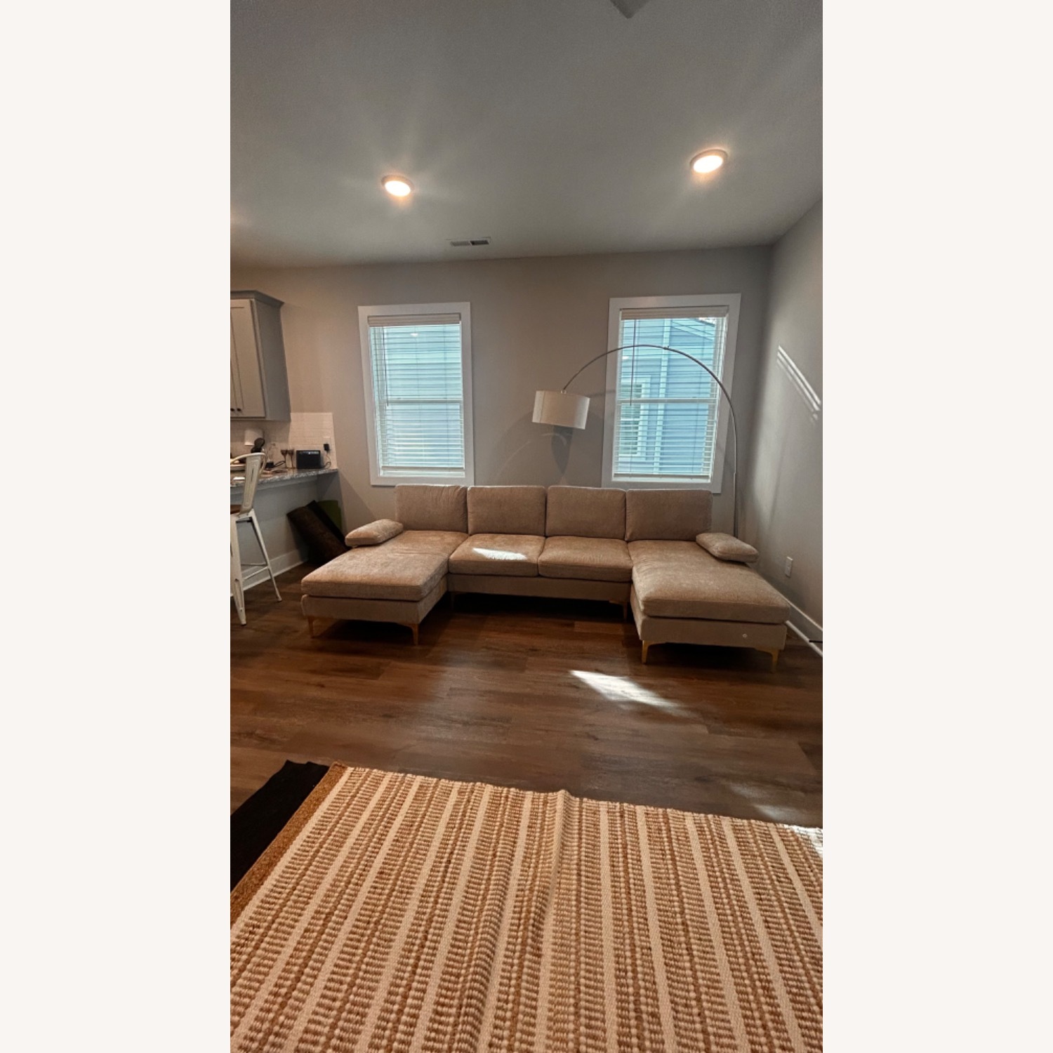 Wayfair Orlando U-Shape Fabric Upholstered Sectional Sofa - image-2