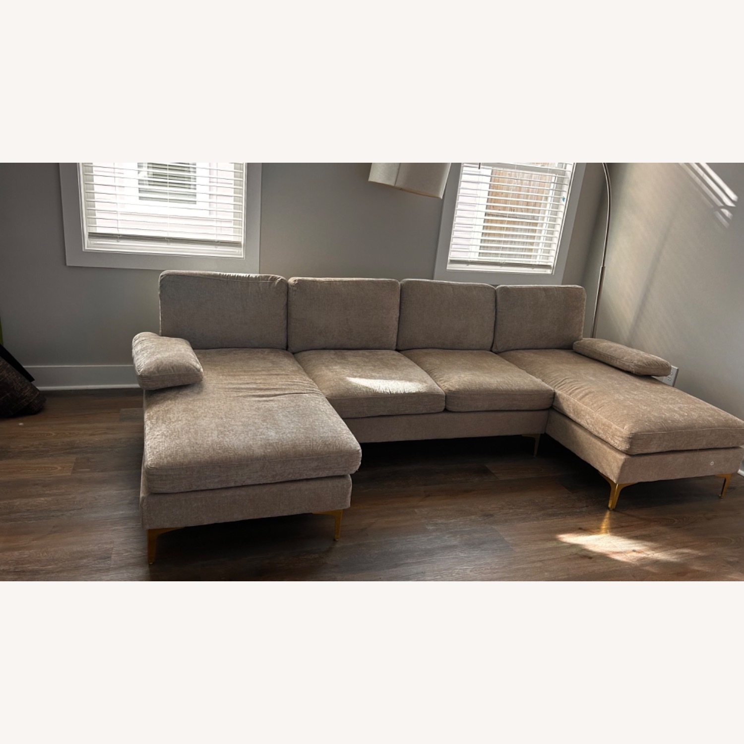 Wayfair Orlando U-Shape Fabric Upholstered Sectional Sofa - image-6