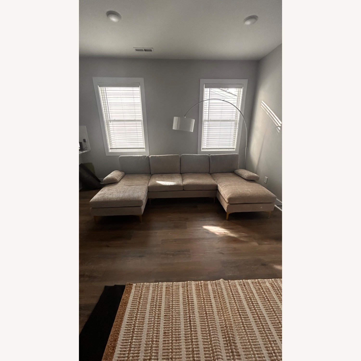 Wayfair Orlando U-Shape Fabric Upholstered Sectional Sofa - image-5