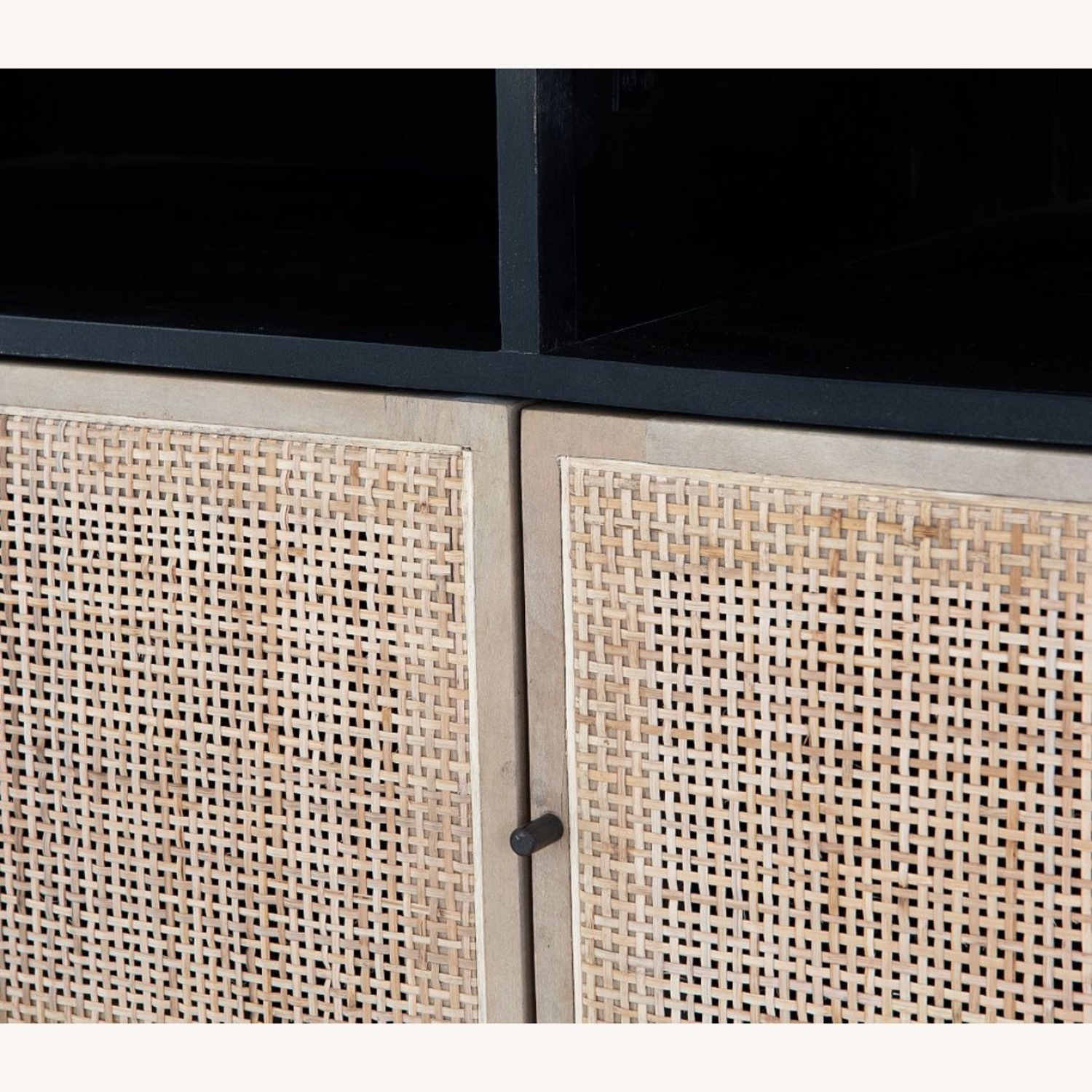 Pottery Barn Dolores Cane Media Console - image-4