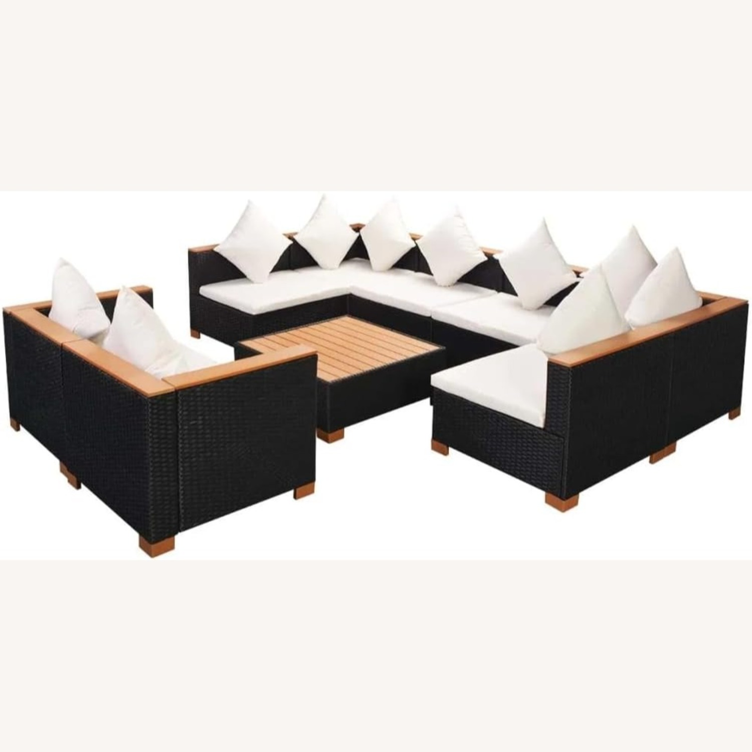 Patio Sofa Set 9 Piece - image-3
