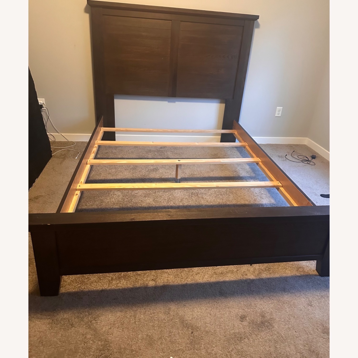 Vaughn Bassett Queen Bed Frame - image-1