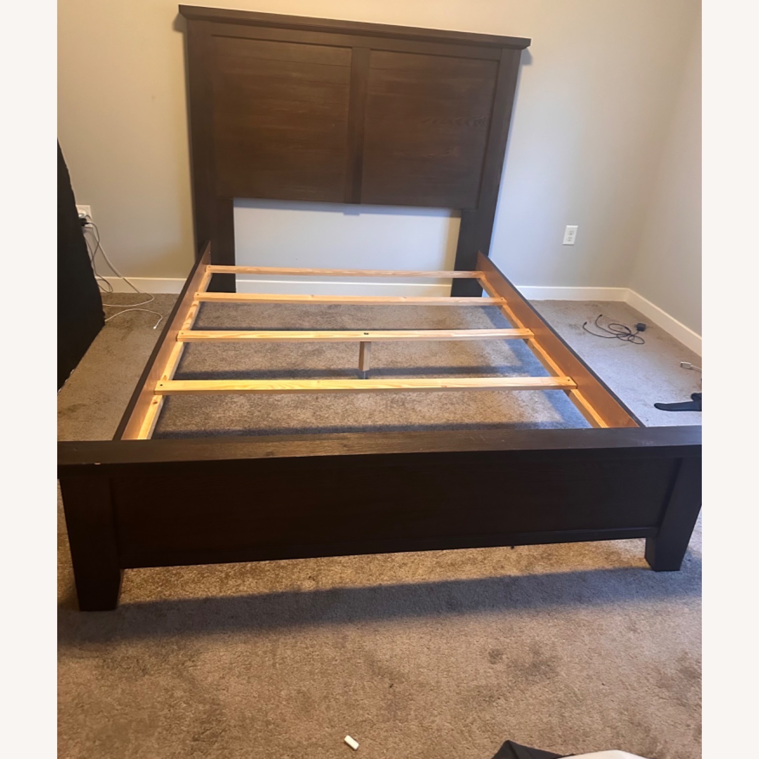 Vaughn Bassett Queen Bed Frame - image-0