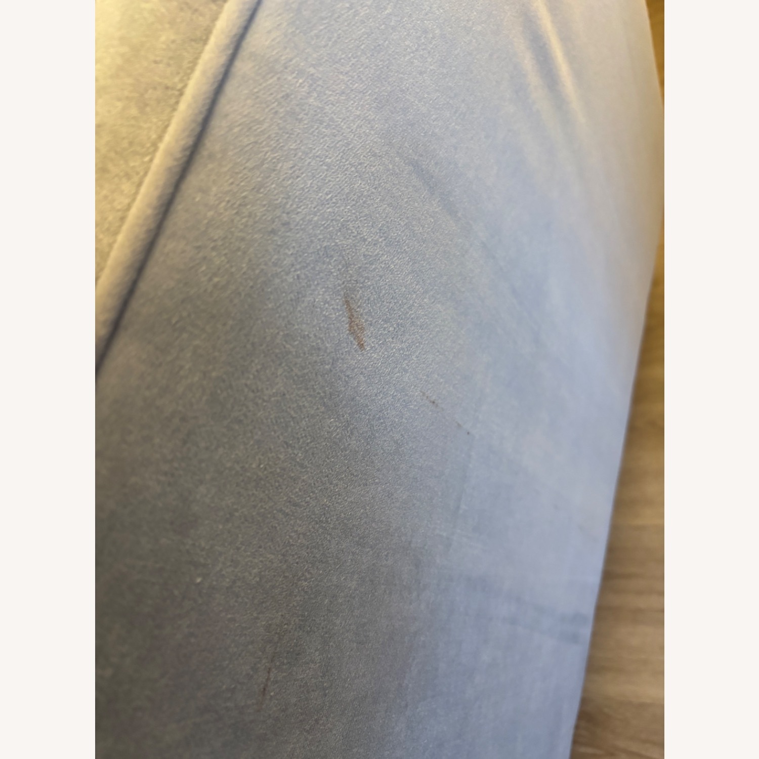 West Elm Harris Storm Gray Deluxe Velvet Sofa - image-6