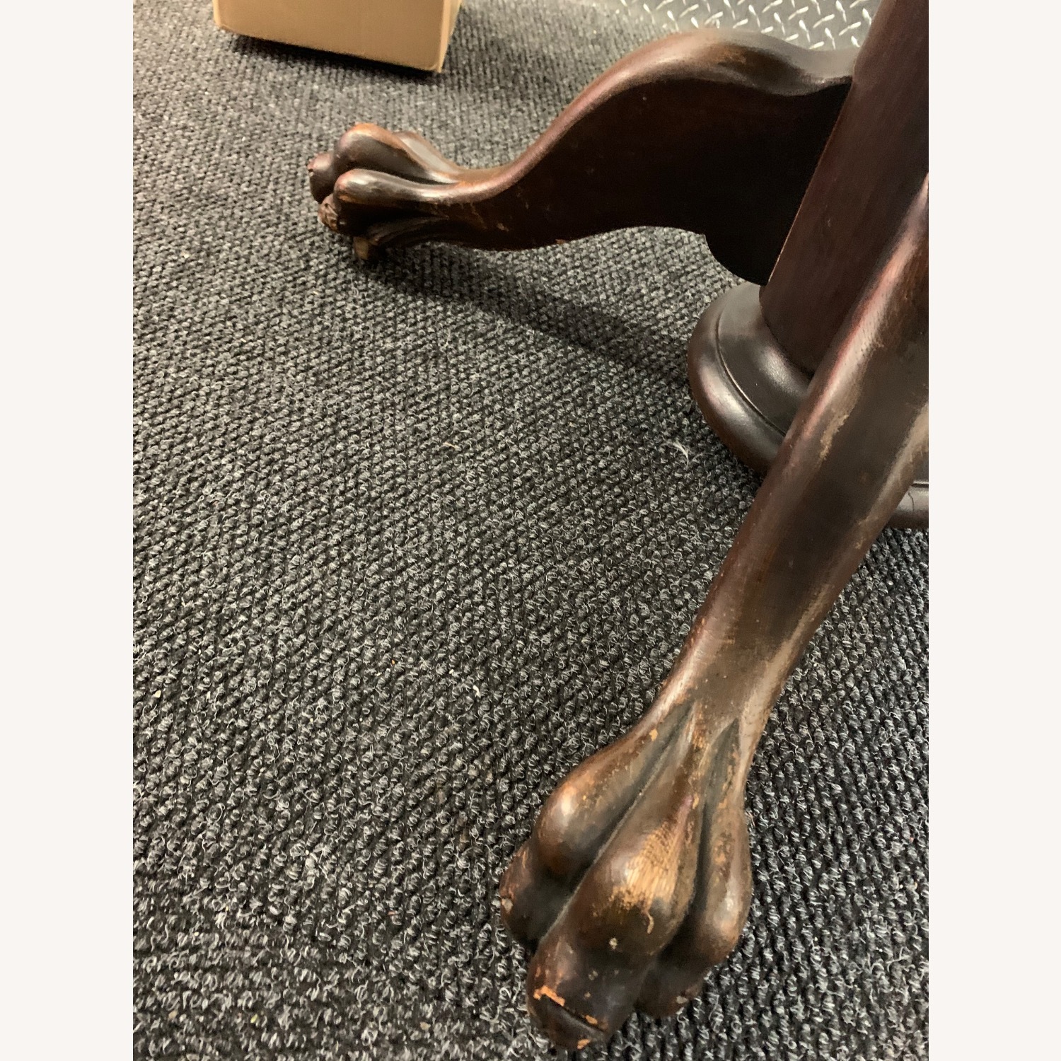 Victorian Claw Foot Table - image-5