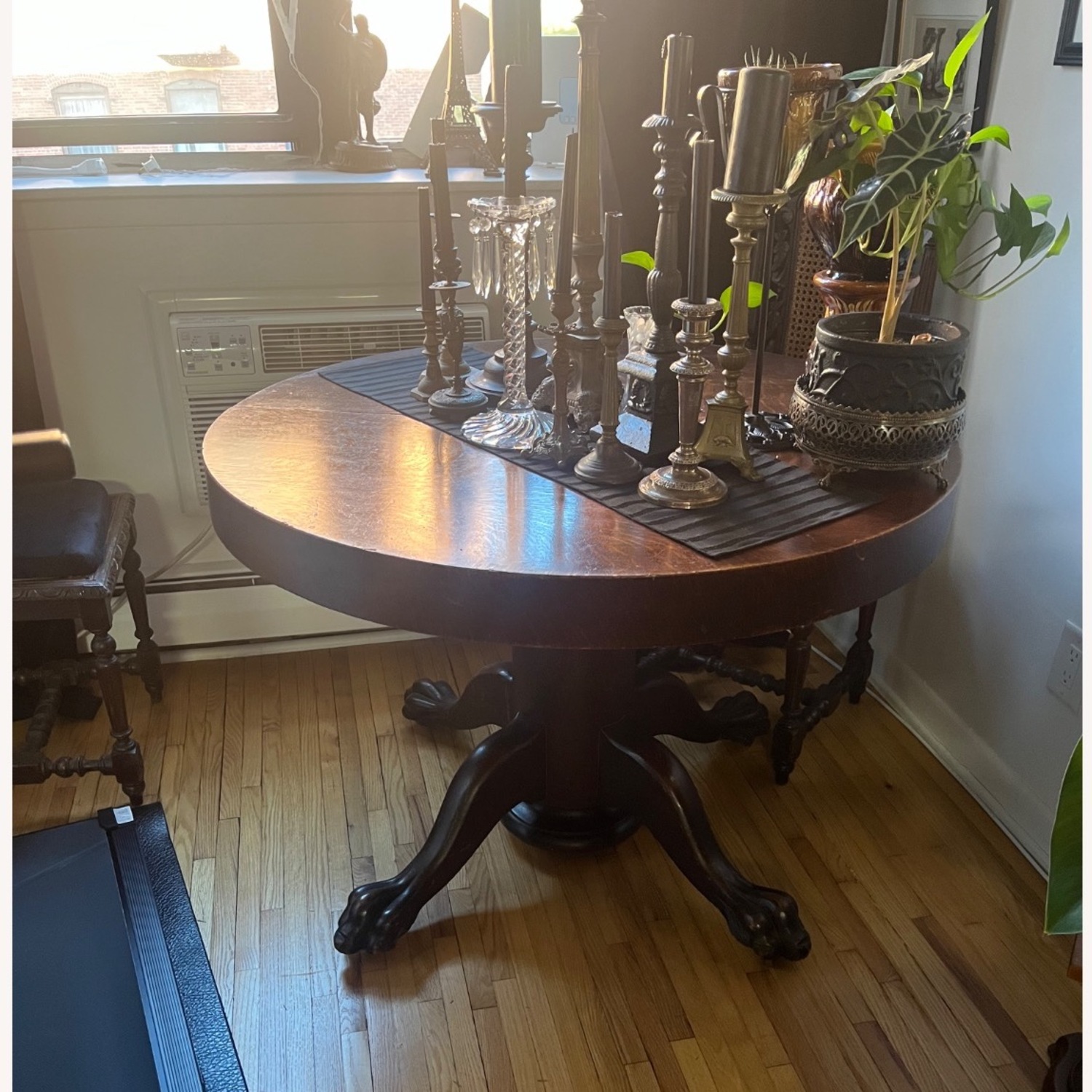 Victorian Claw Foot Table - image-9
