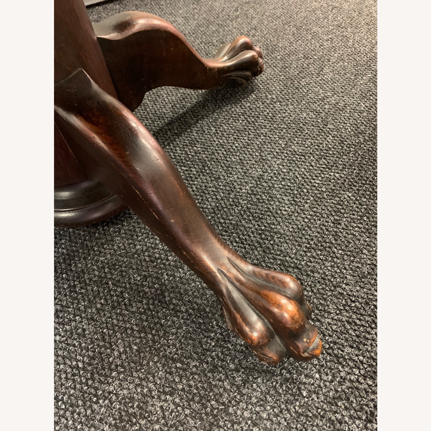 Victorian Claw Foot Table - image-4